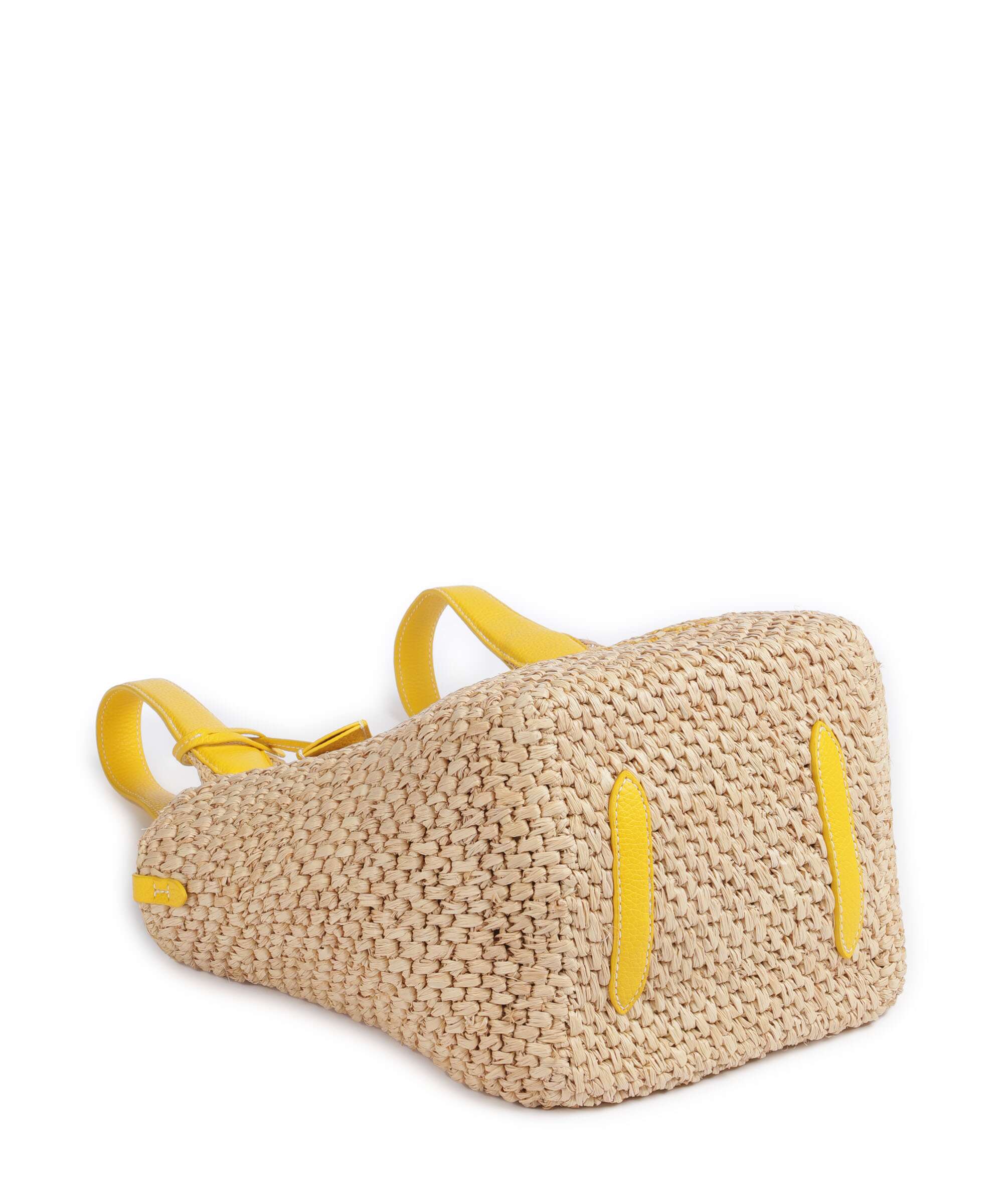 Polo Ralph Lauren Play Medium Torebka natural/canary yellow - Image 5