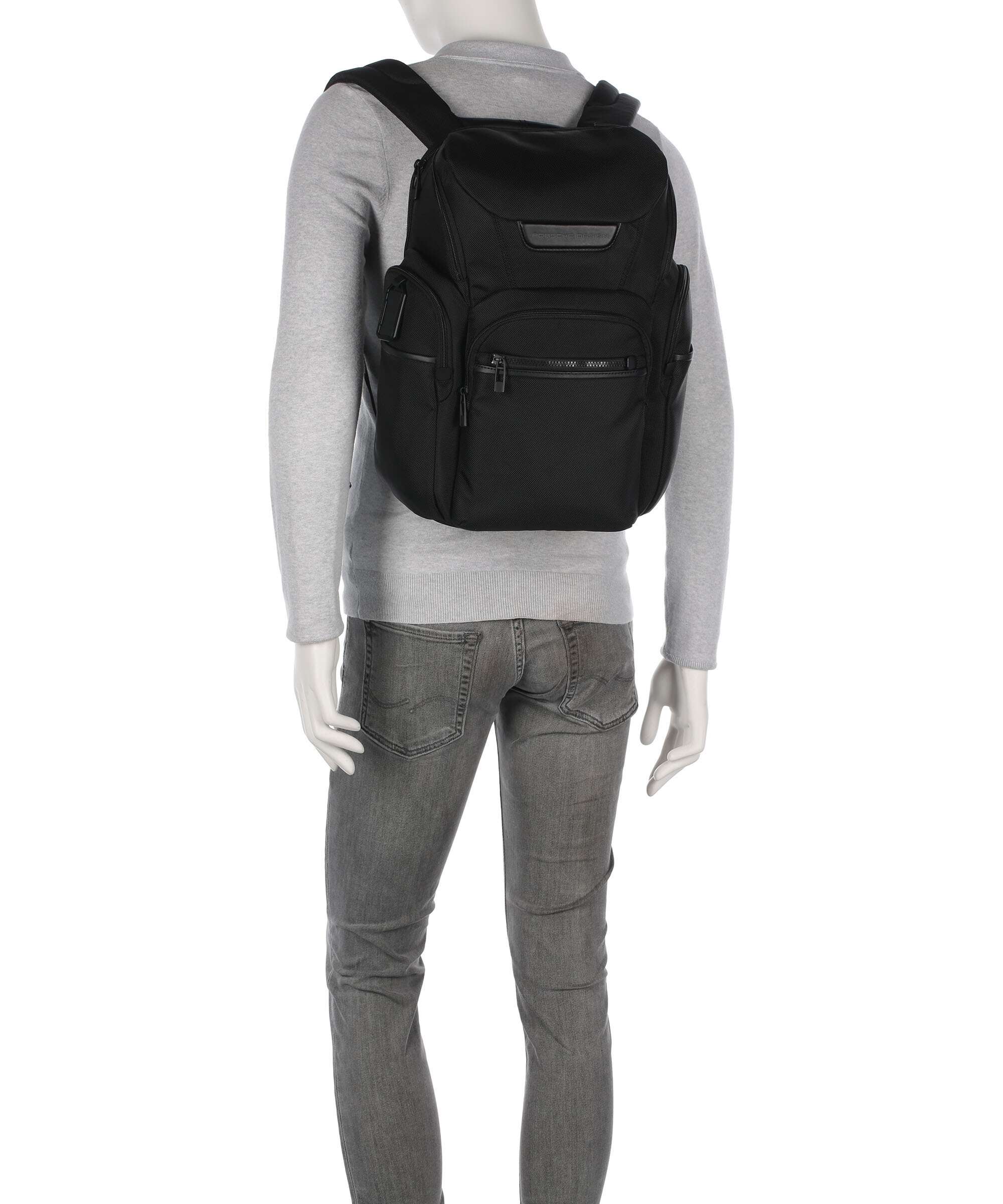 Porsche Design Roadster Evo M Top Plecak black - Image 3