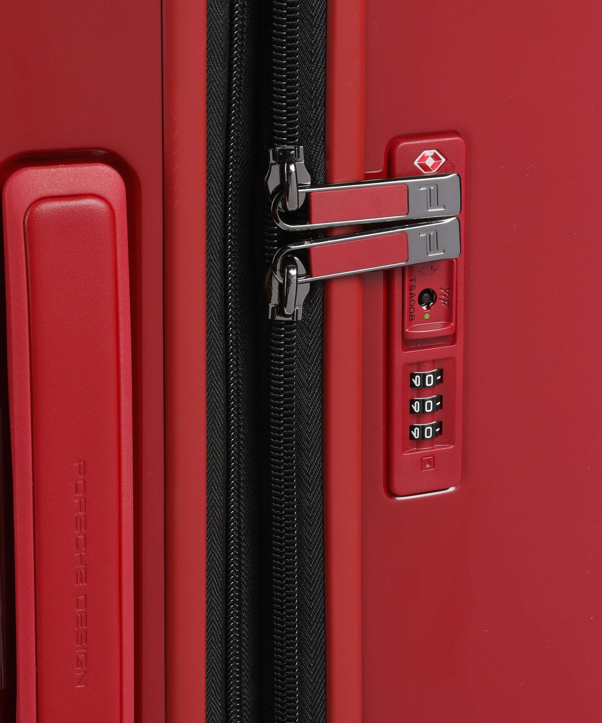 Porsche Design Roadster HC Walizka na 4 kołach carmine red - Image 3