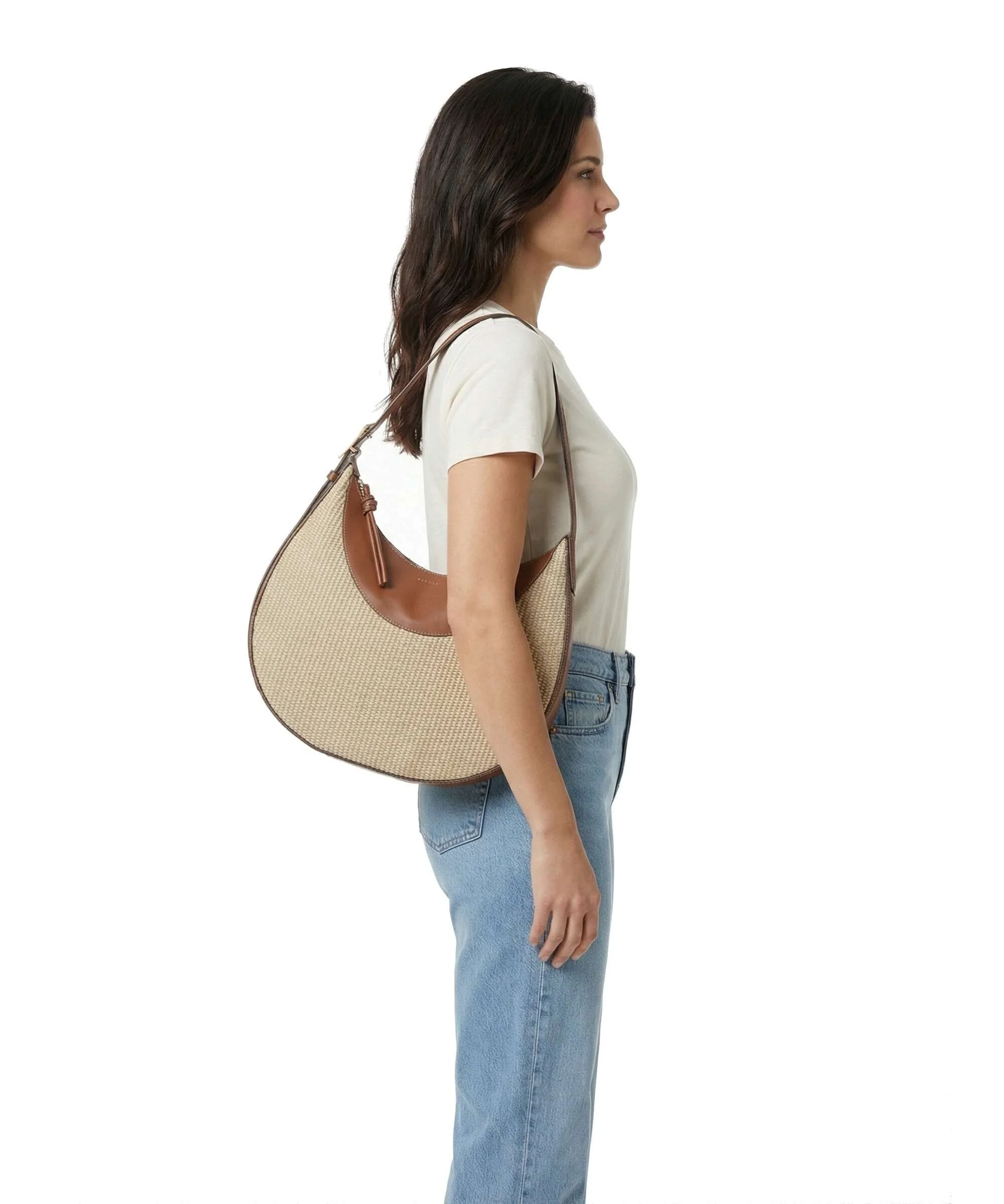 Radley London Bliss Crescent Torebka worek cognac - Image 3