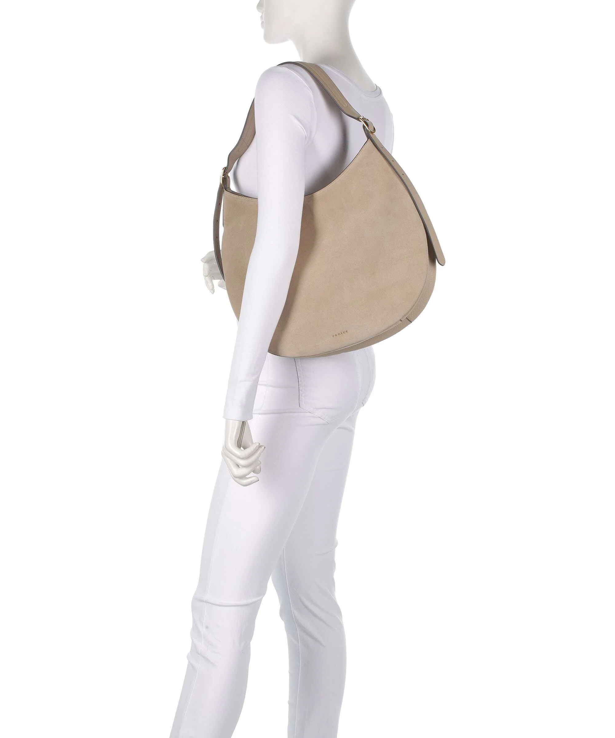 Radley London Kensington Place Torebka worek stone - Image 3