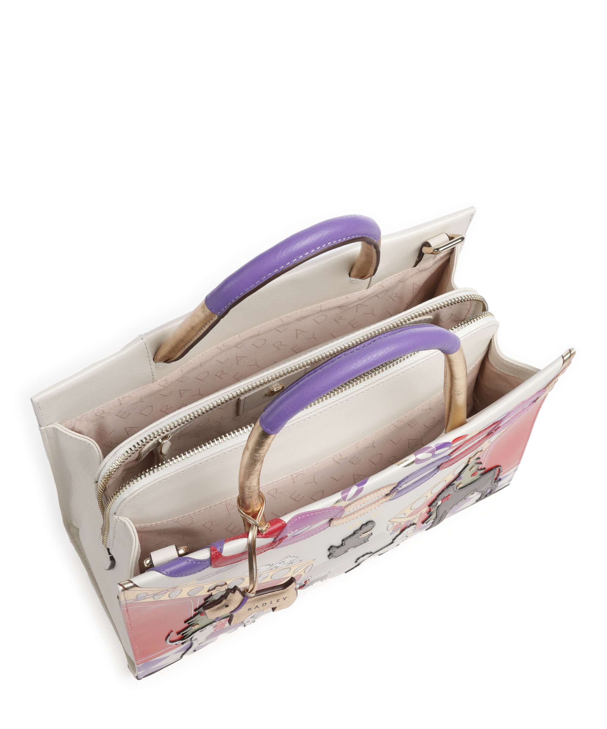 Radley London Picture Party Pals Torebka amethyst - Image 7