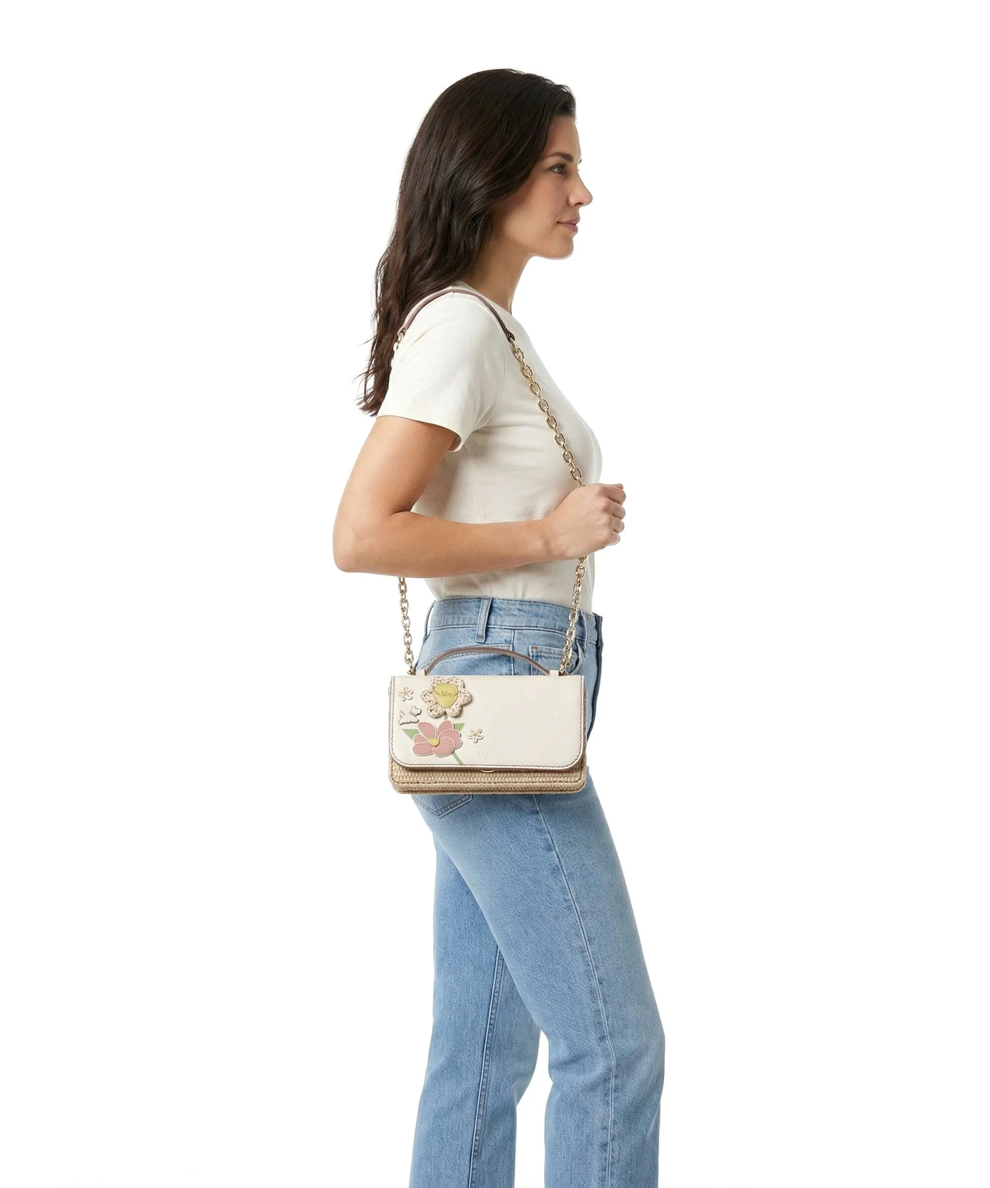 Radley London Spring Blooms Torba przez ramię natural - Image 3