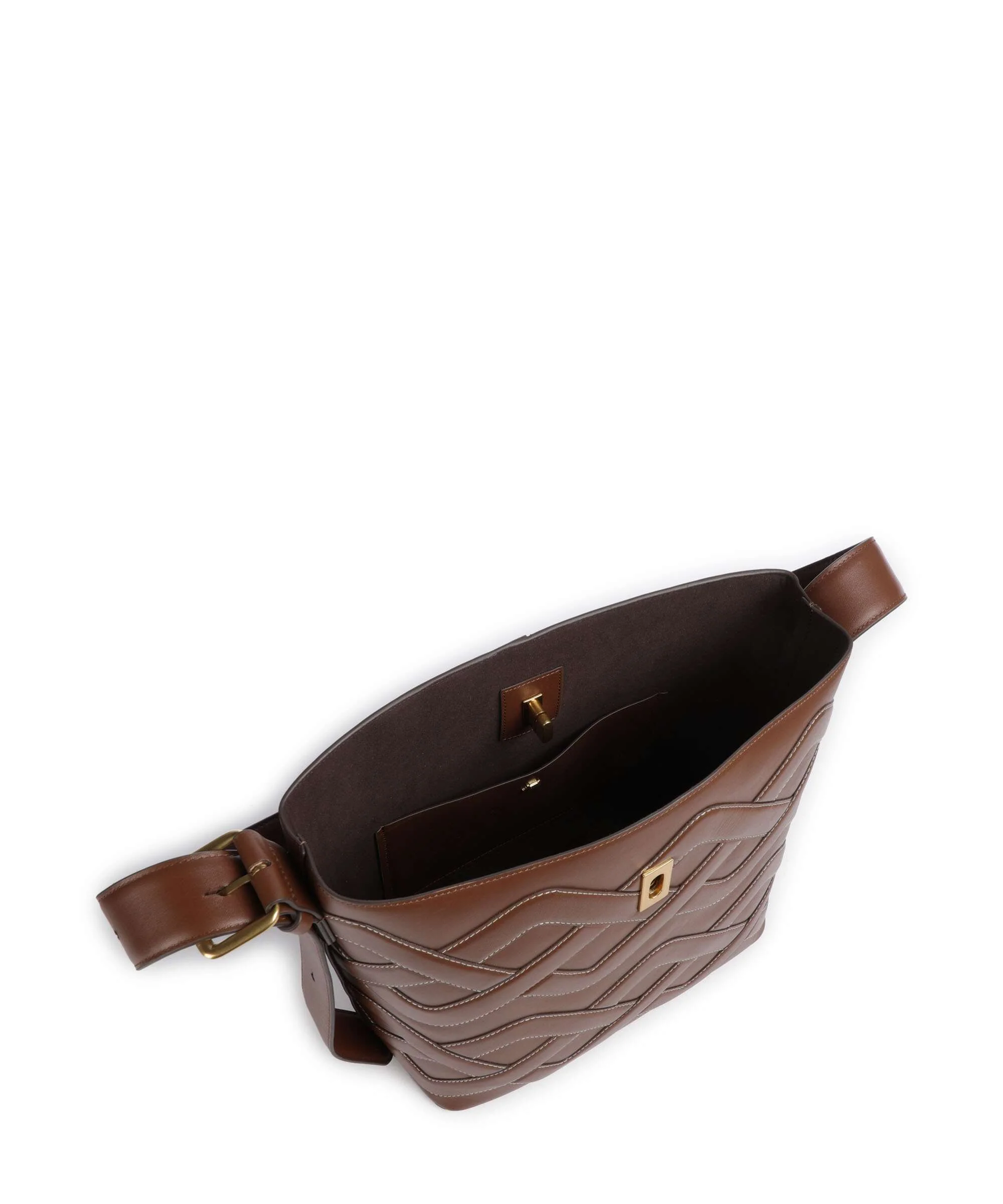 Radley London Threadneedle Street Torebka worek tortoise - Image 6