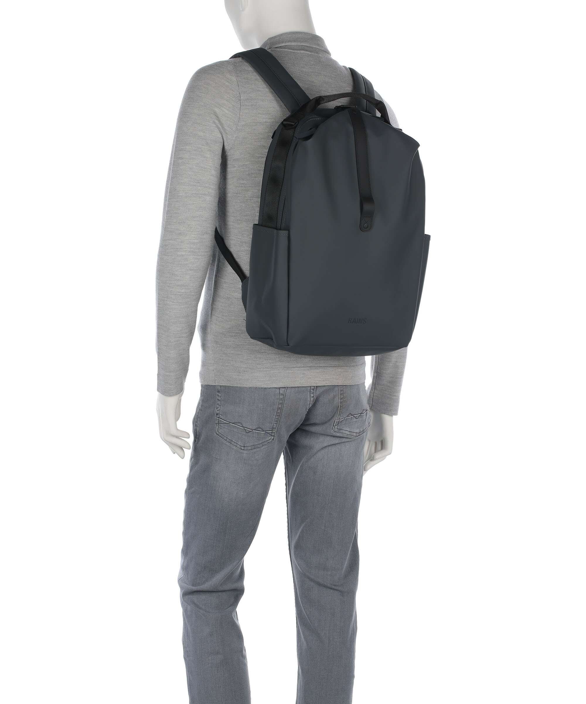 Rains Clip Front Plecak dark grey - Image 3