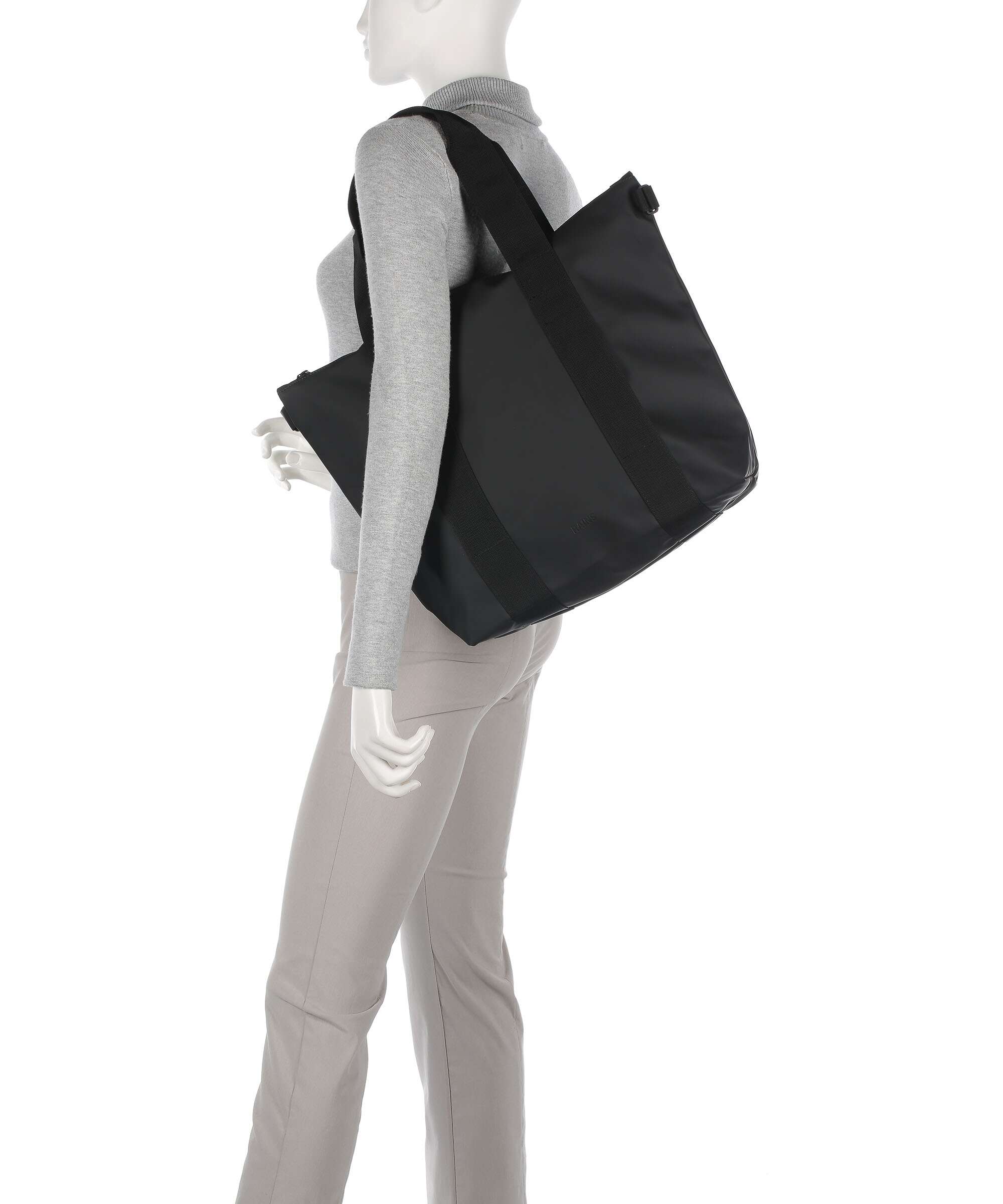Rains Mini Torba na zakupy black - Image 3