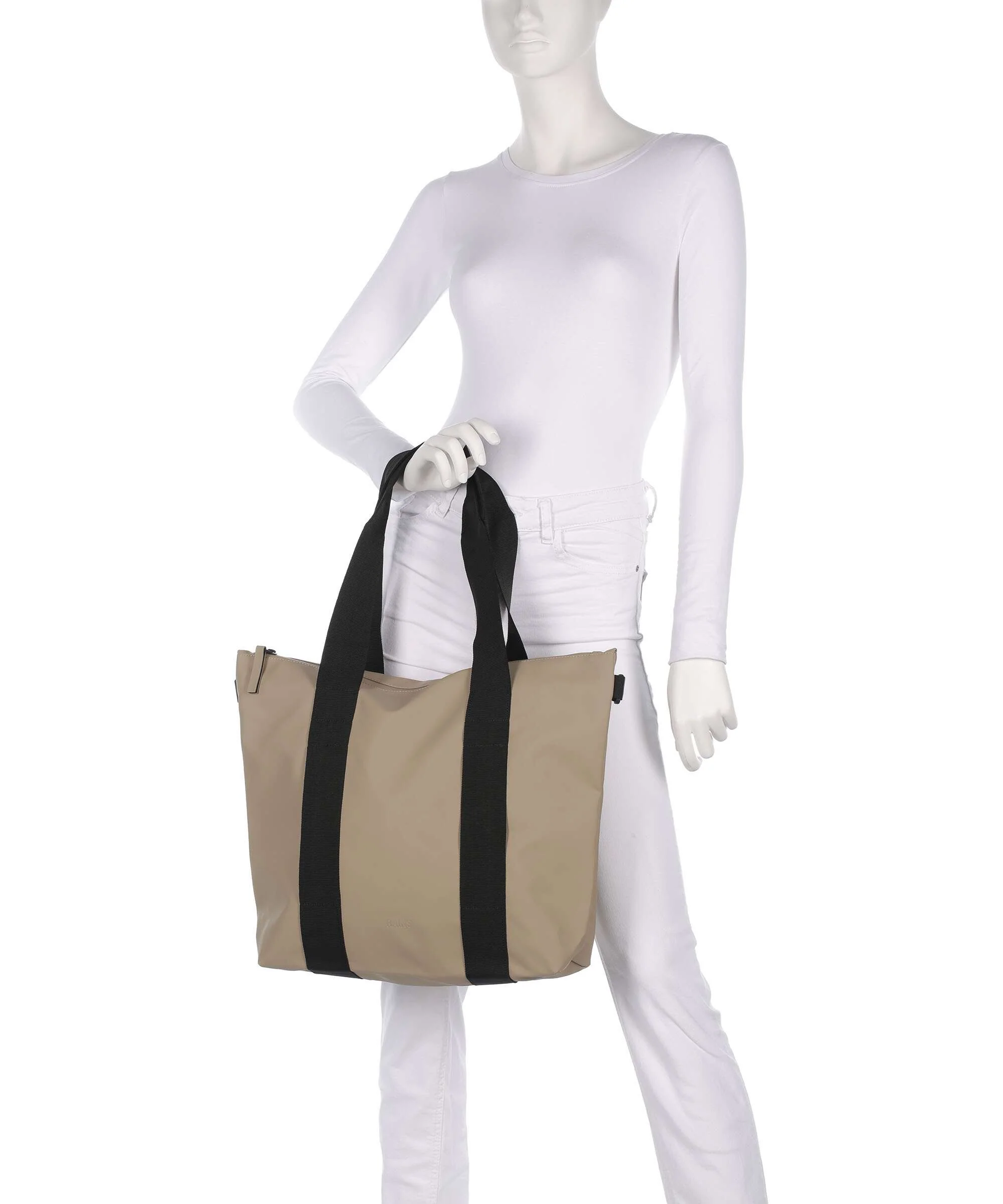 Rains Mini Torba na zakupy beige - Image 3