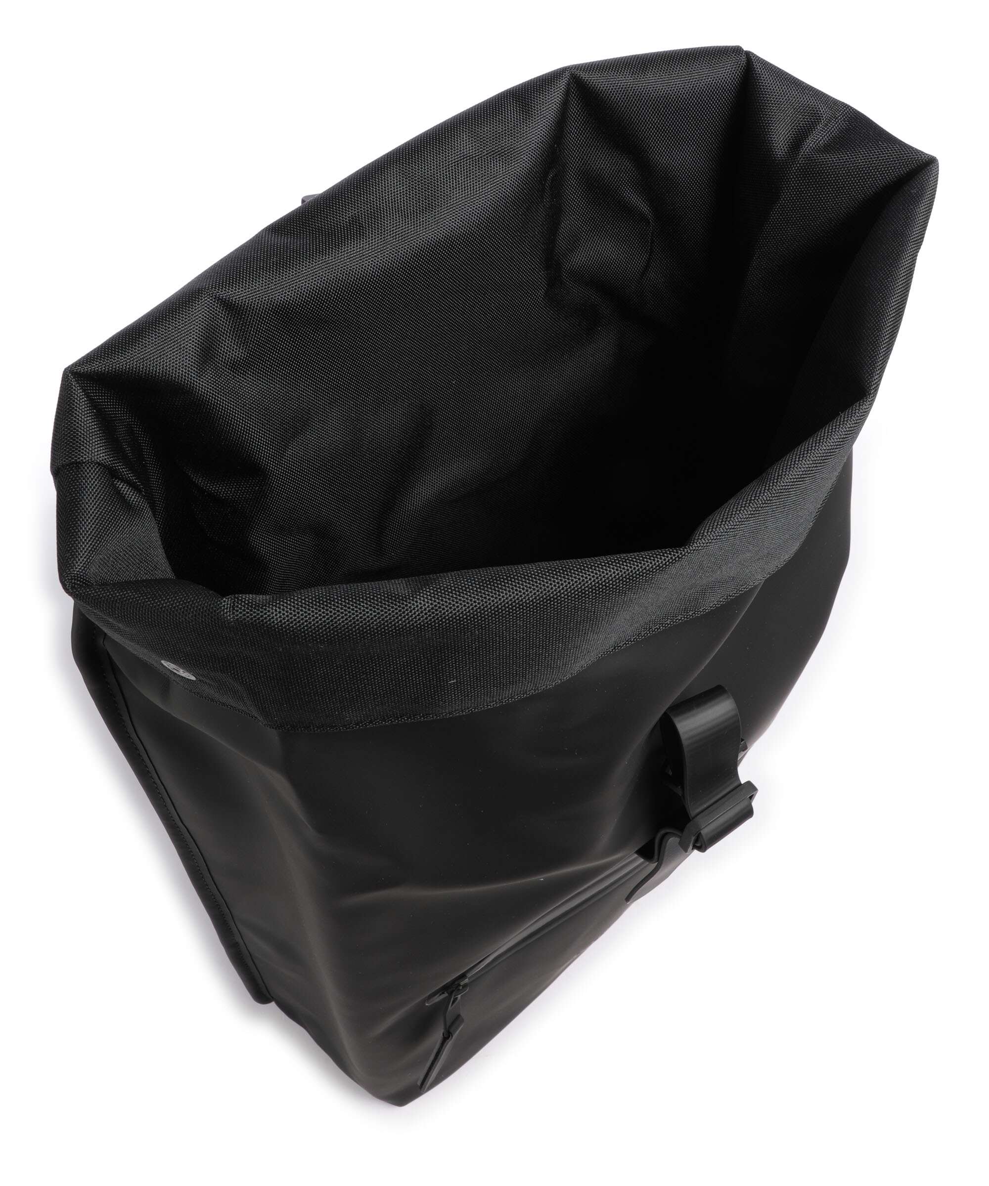 Rains Plecak z rolowanym zamknięciem black - Image 6