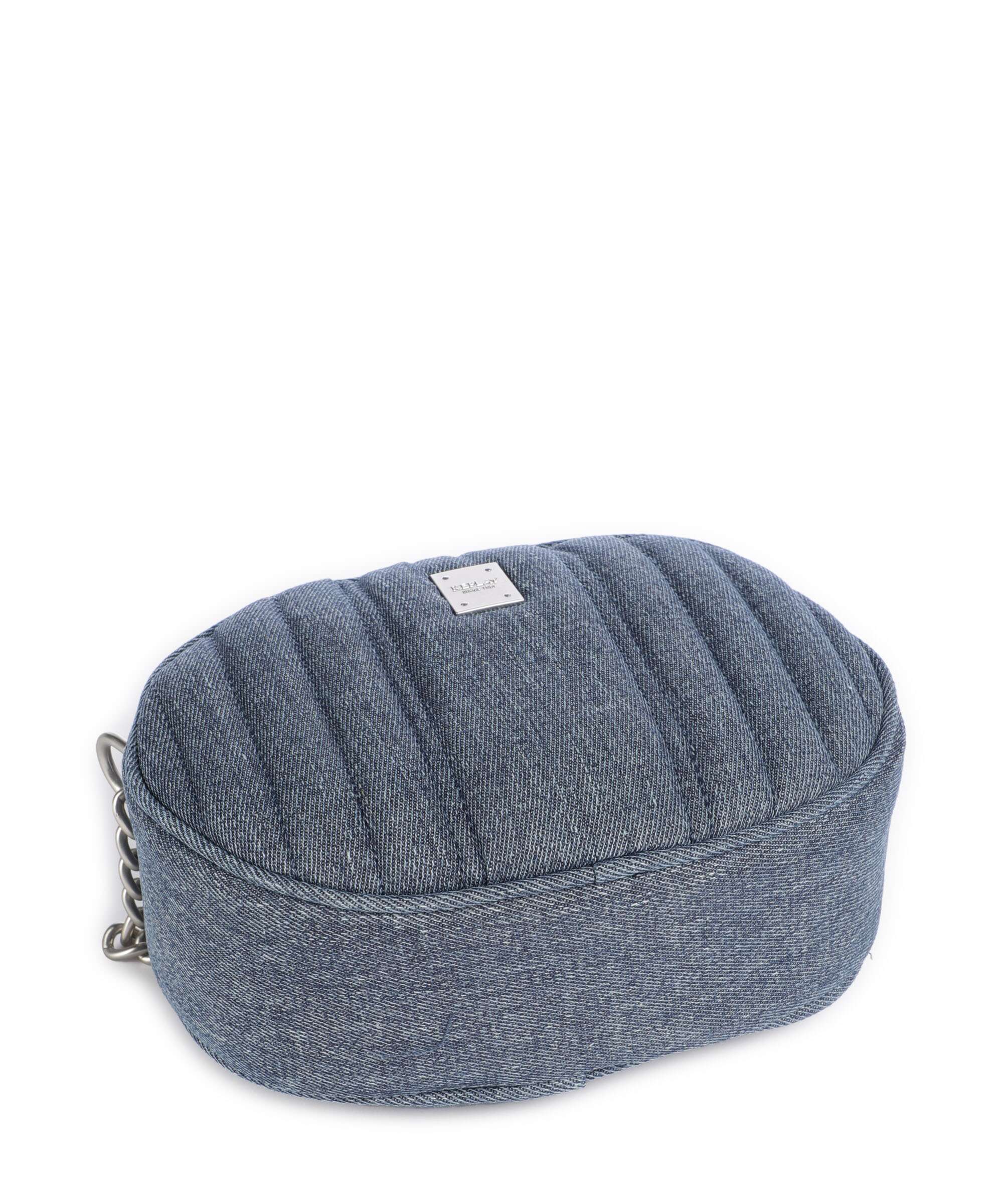 Replay Torba przez ramię blue denim - Image 5