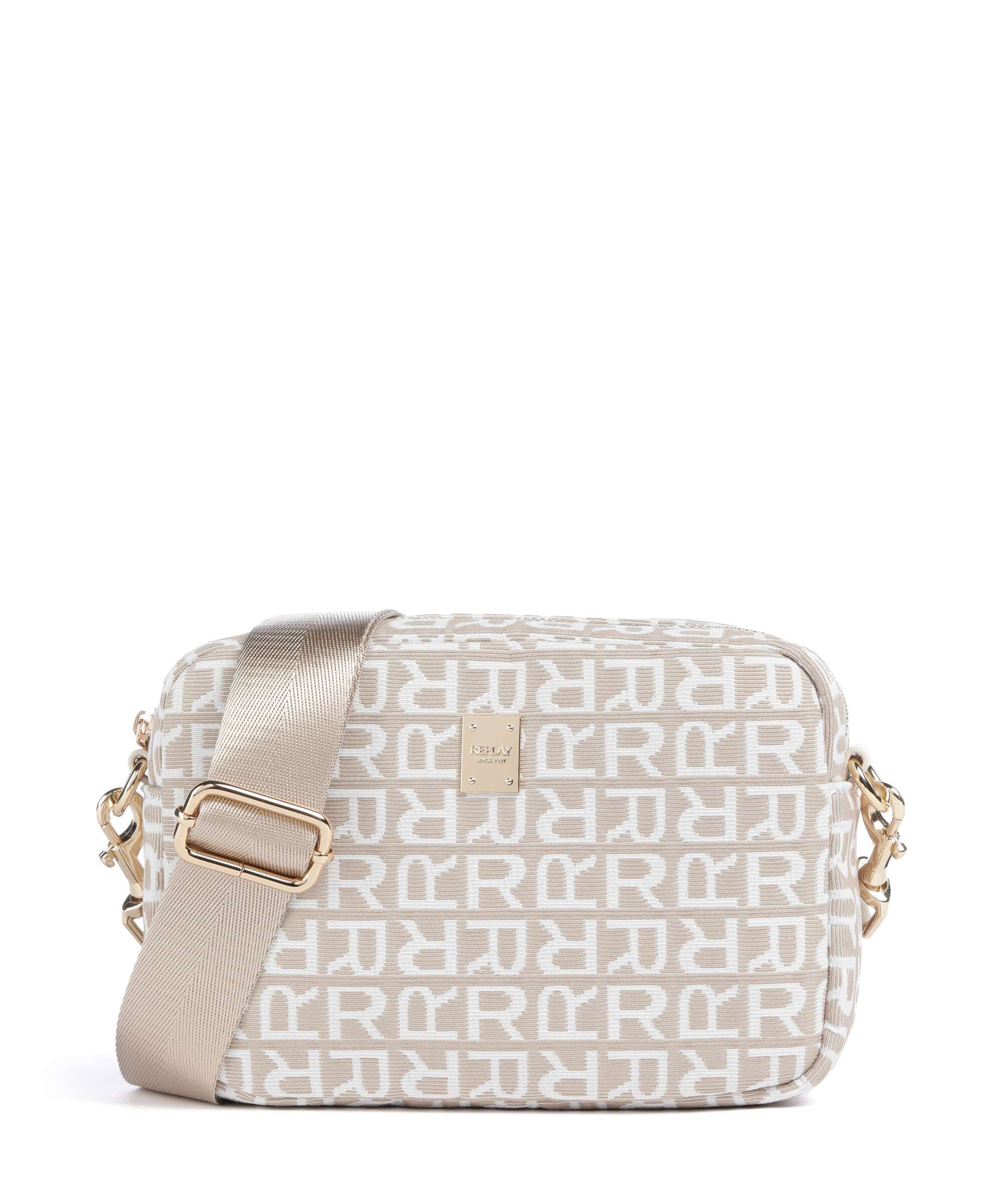Replay Torba przez ramię safari dirty white