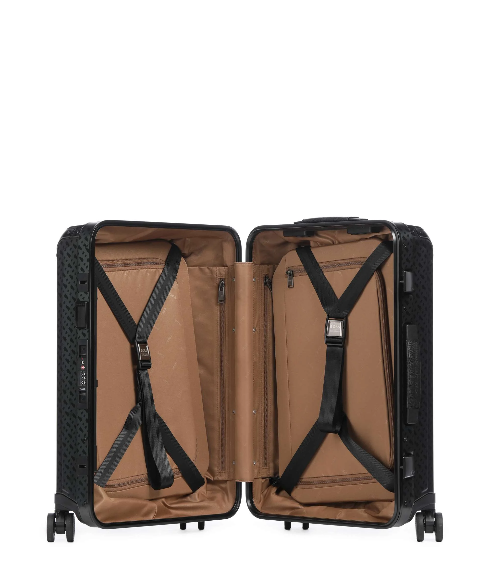 Samsonite Lite-Box Alu / Boss Walizka na 4 kołach graphite monogram - Image 5