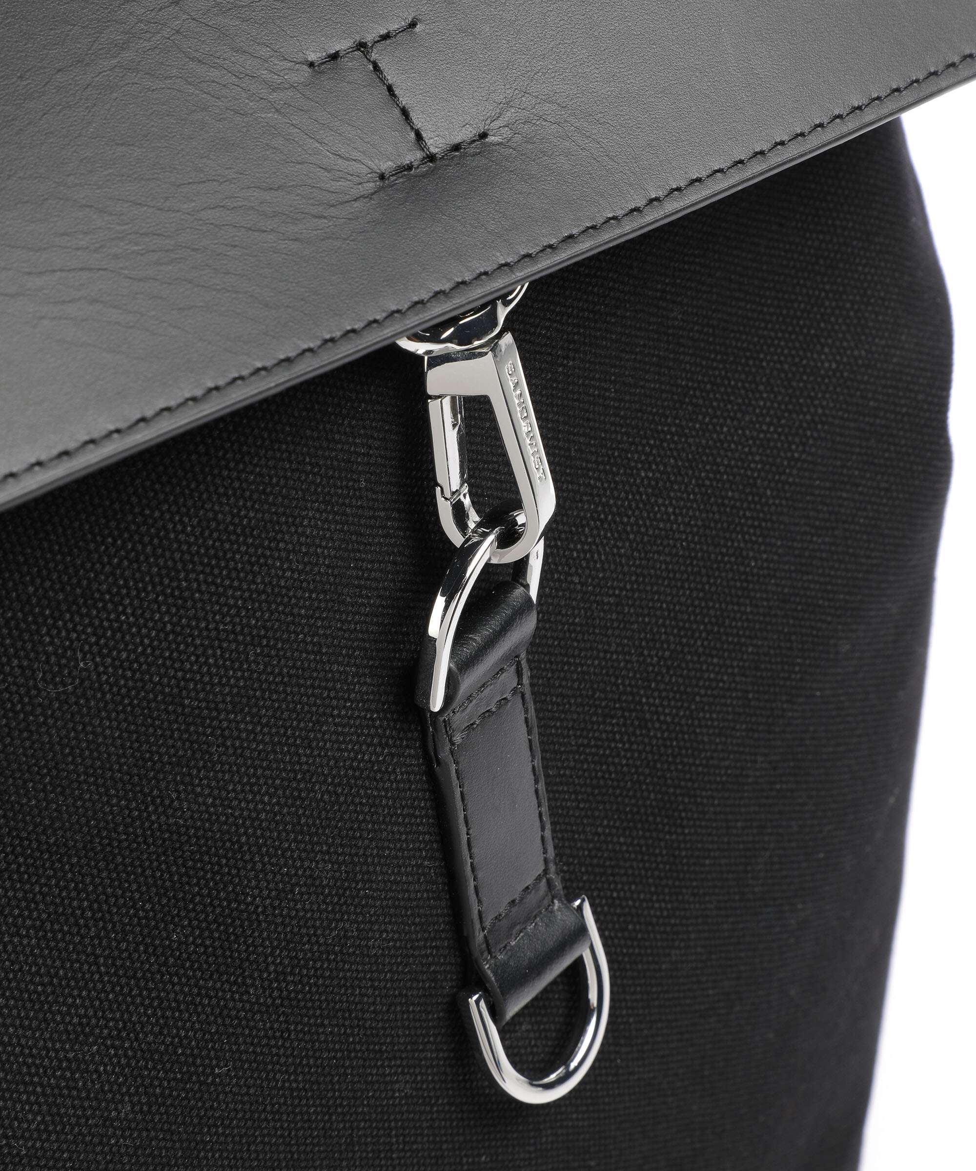 Sandqvist Everyday Originals Alva Metal Hook Plecak black - Image 5