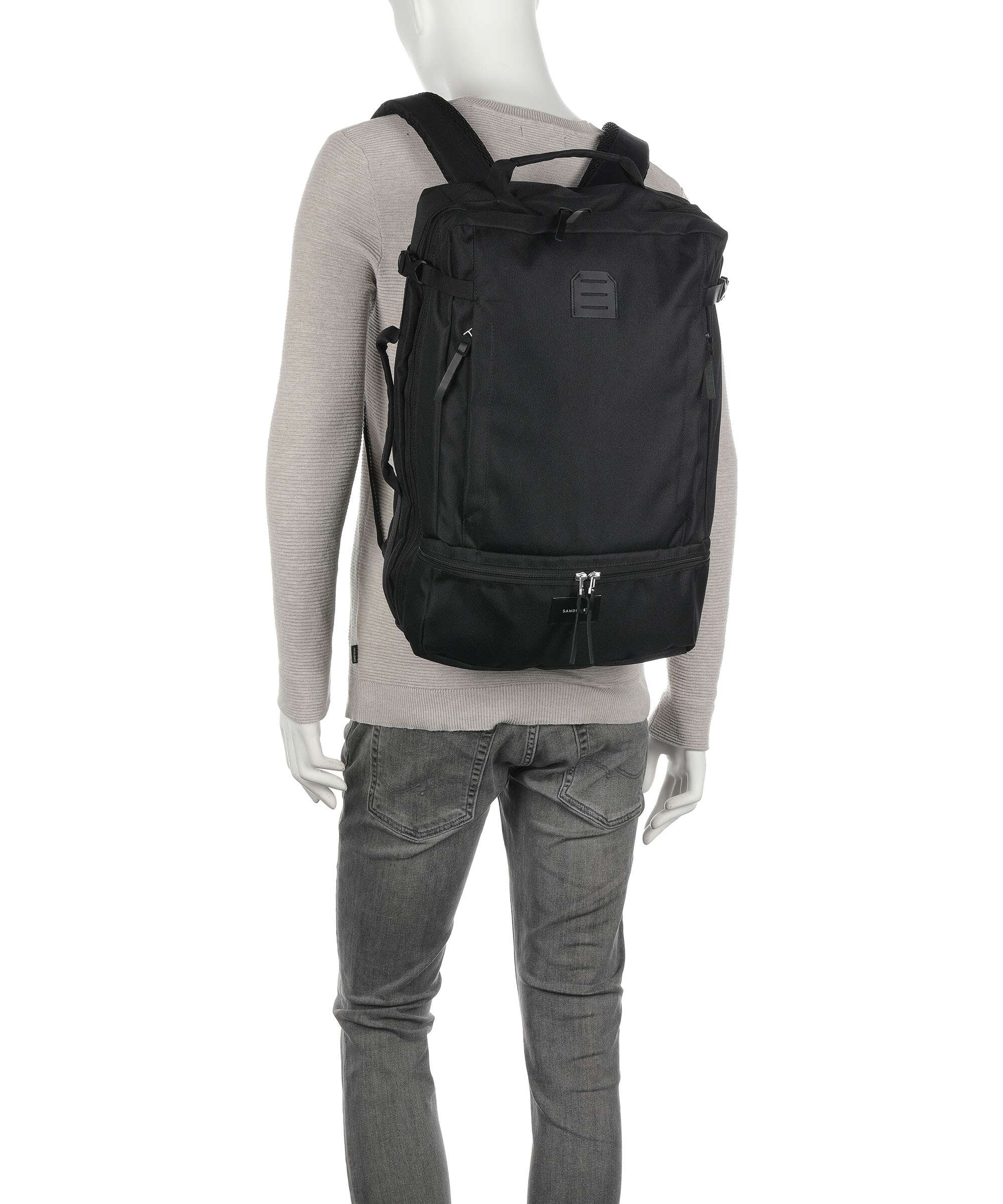 Sandqvist Urban Outdoor Otis Plecak podróżny black - Image 3