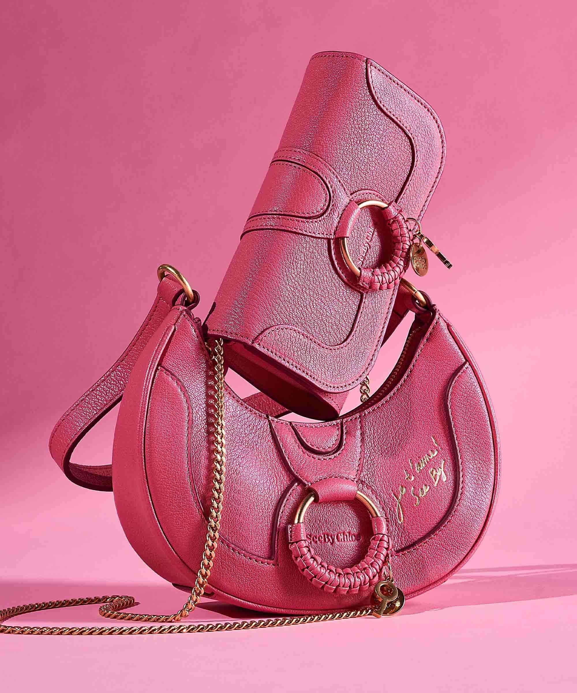 See by Chloé Hana Torba przez ramię pushy pink - Image 7