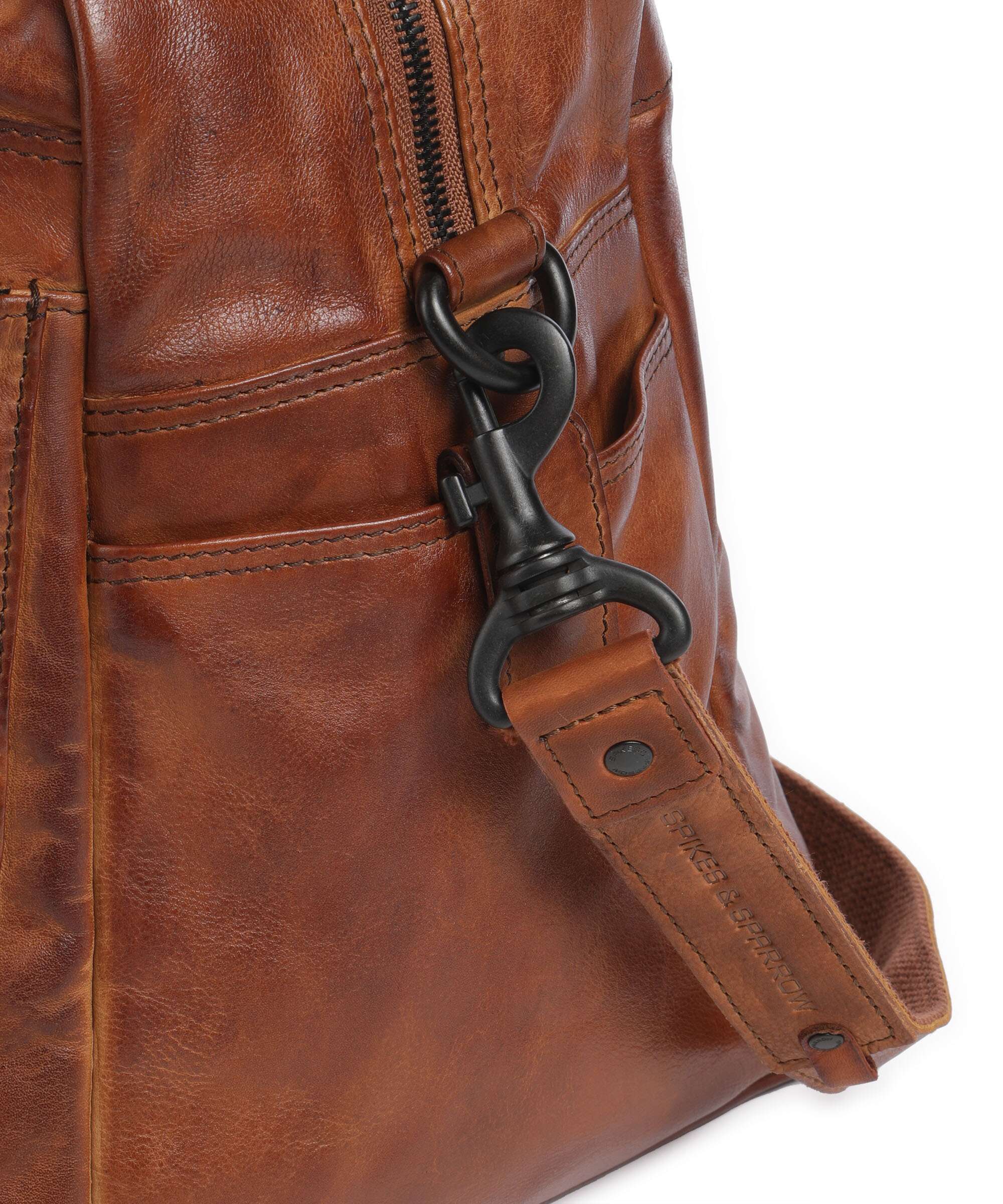 Spikes & Sparrow Apache Curt Torba weekendowa brandy - Image 3
