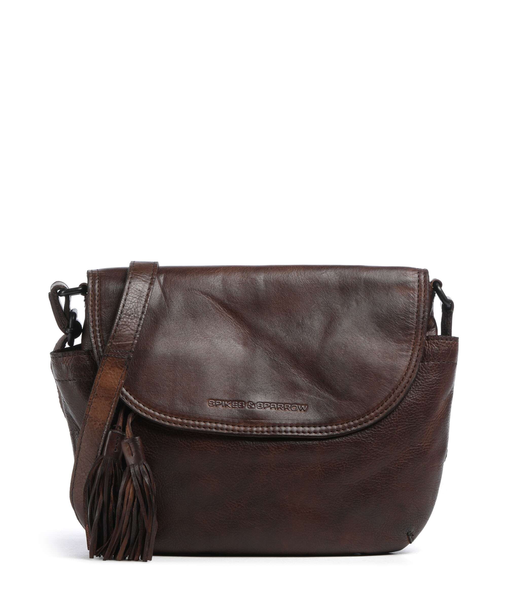 Spikes & Sparrow Apache Féline Torba przez ramię dark brown