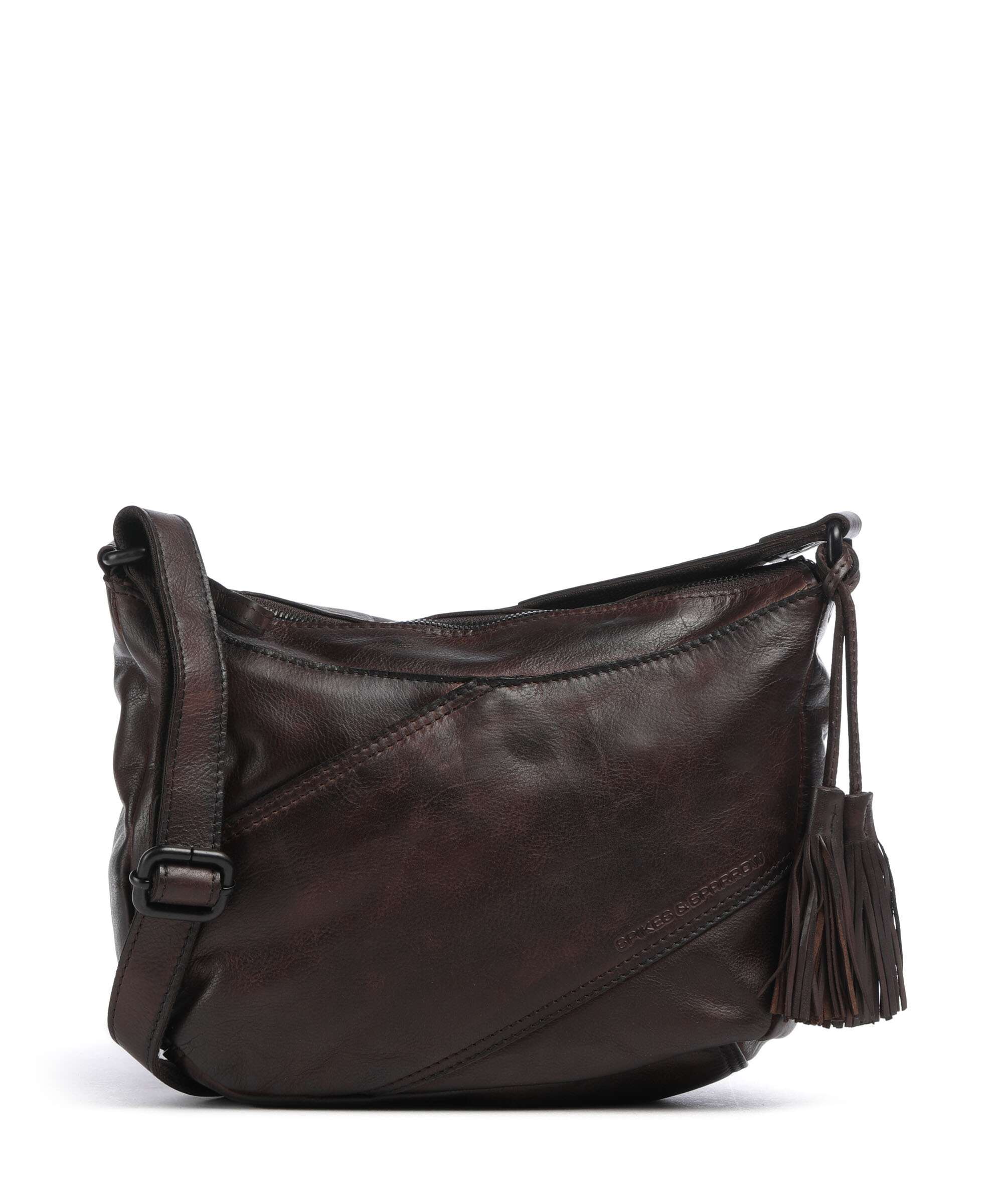 Spikes & Sparrow Apache Lorain Torba przez ramię dark brown