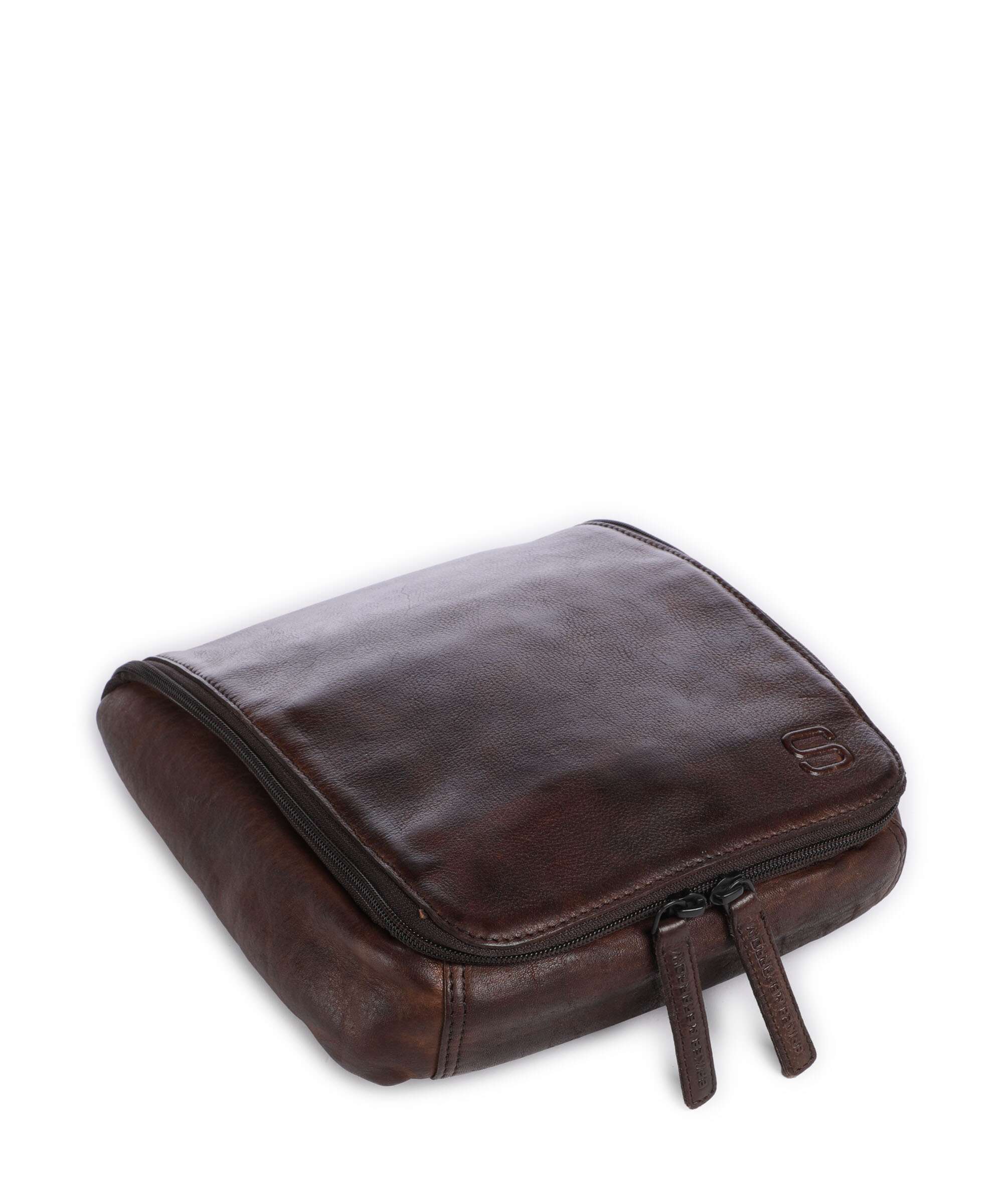 Spikes & Sparrow Apache Midian Torby toaletowe dark brown - Image 4