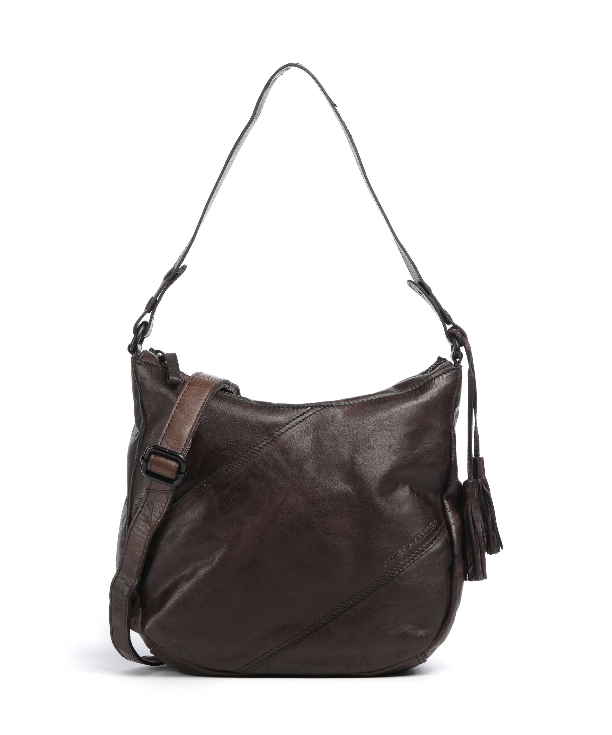 Spikes & Sparrow Apache Natalia Torebka worek dark brown