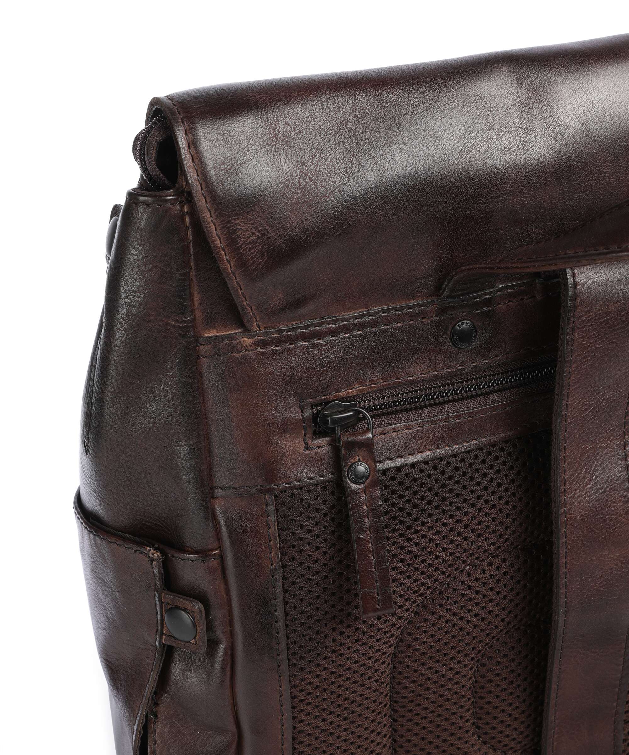 Spikes & Sparrow Apache Ted Plecak na laptopa dark brown - Image 4