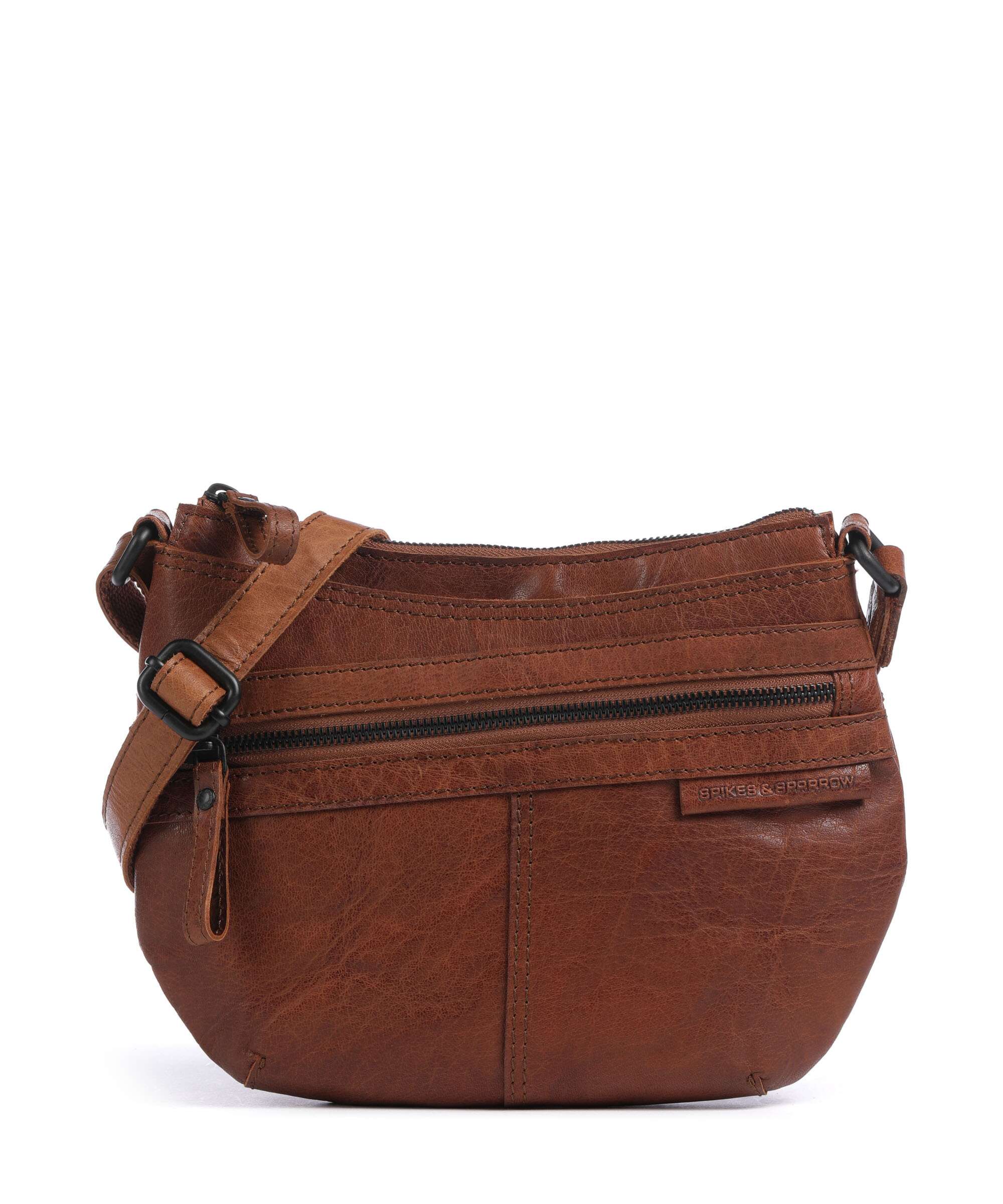 Spikes & Sparrow Bronco Camreen Torba przez ramię brandy