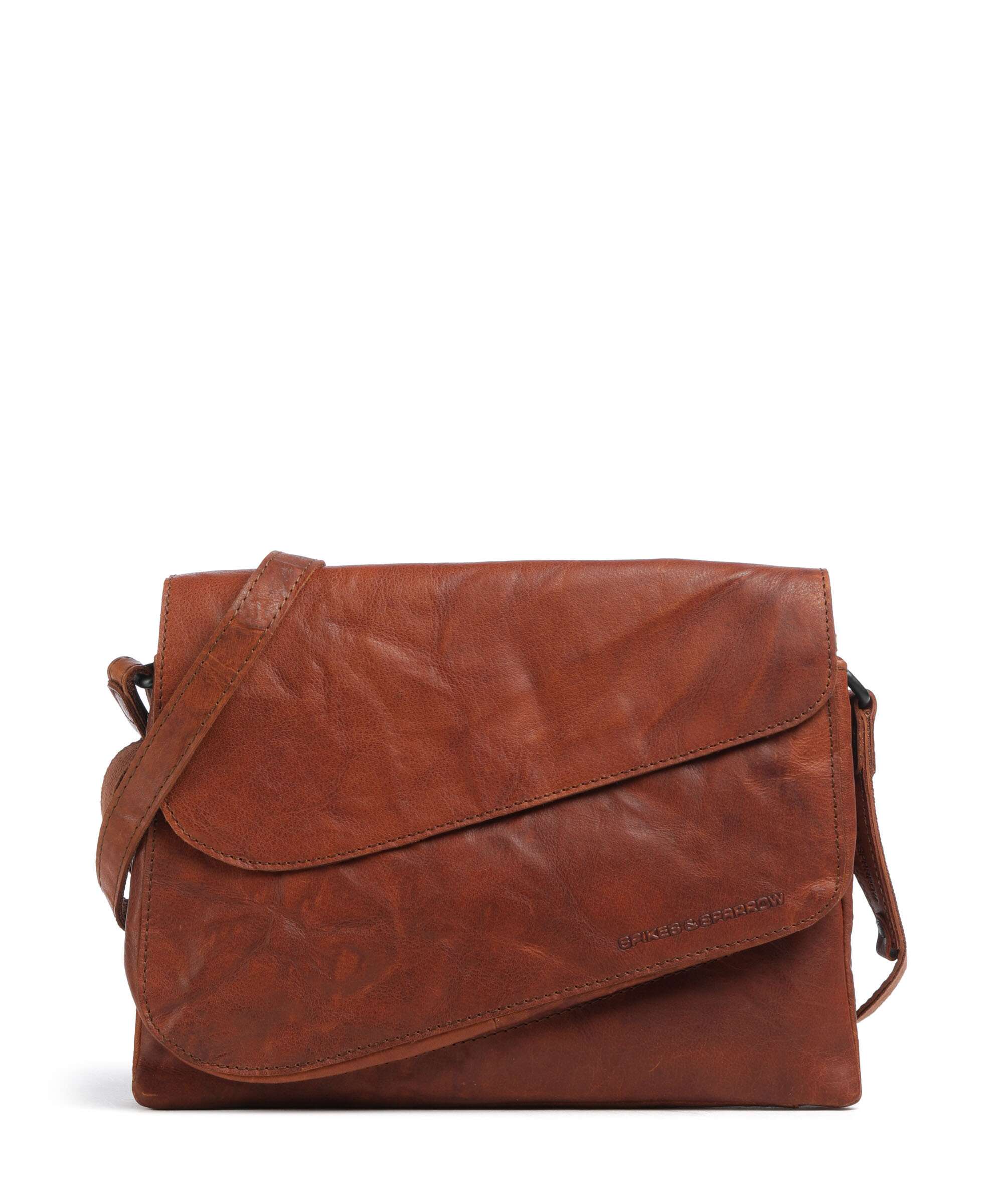 Spikes & Sparrow Bronco Carline Torba przez ramię brandy