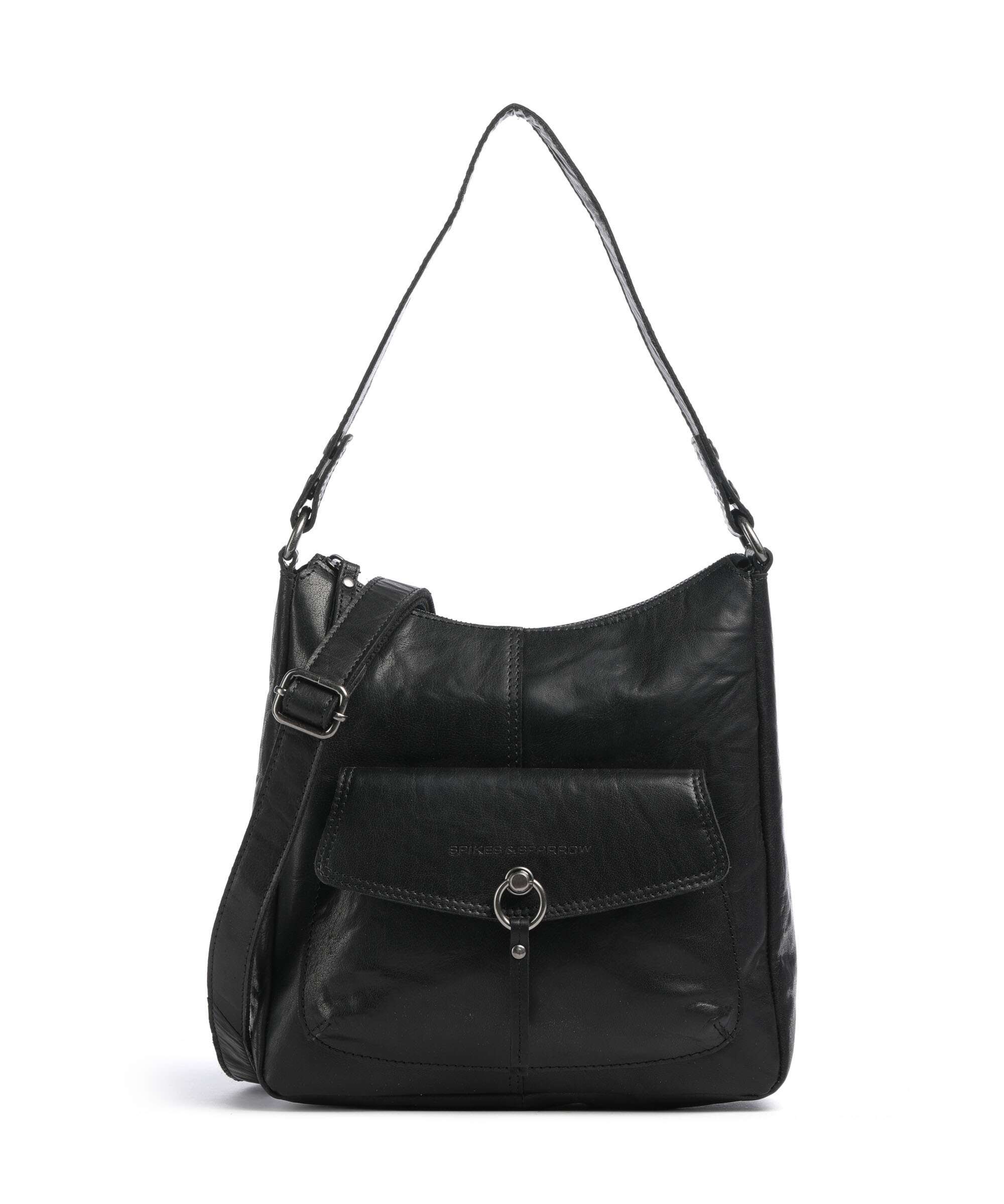Spikes & Sparrow Bronco Cydney Torebka worek black