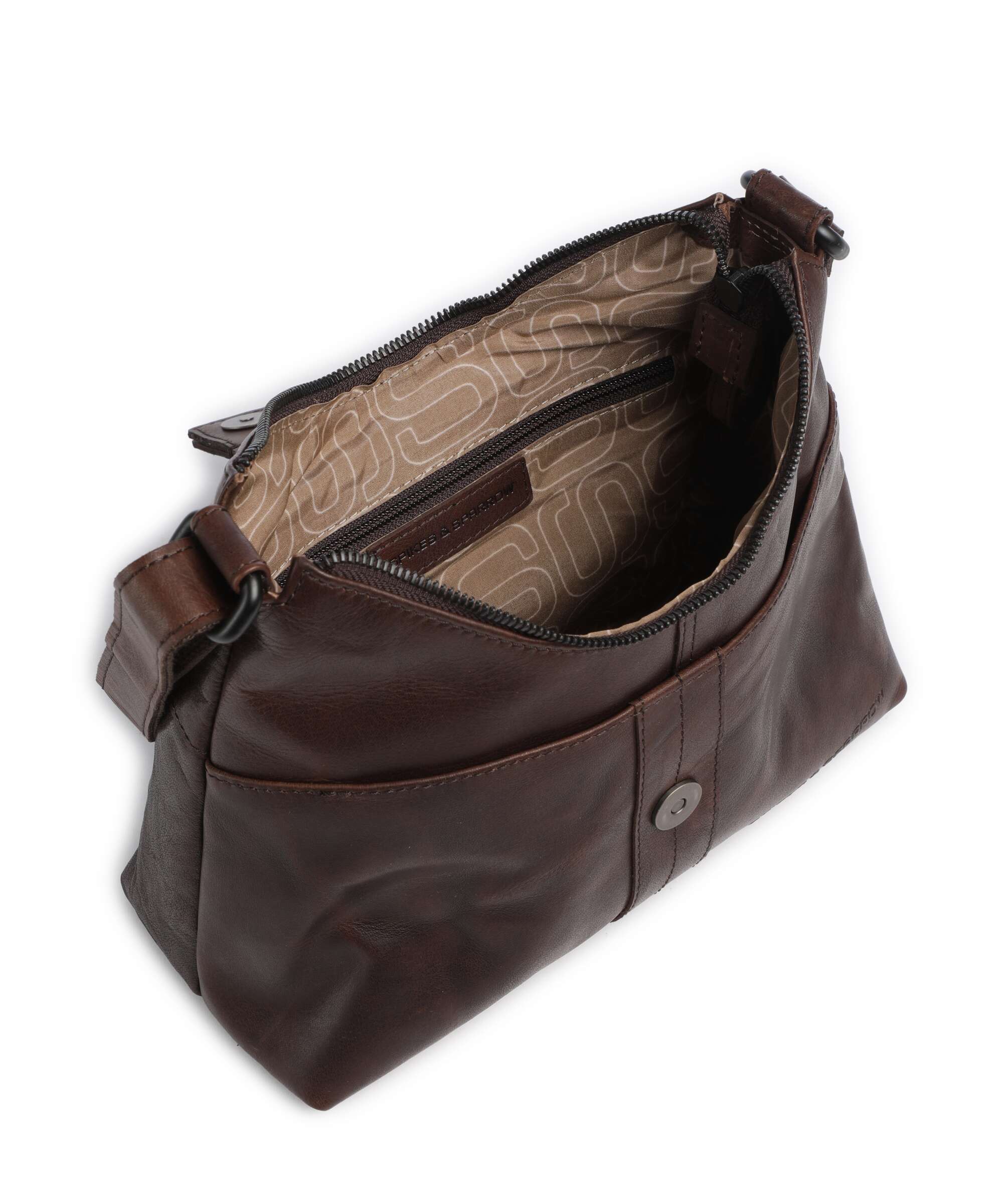 Spikes & Sparrow Bronco Ellesse Torba przez ramię dark brown - Image 5