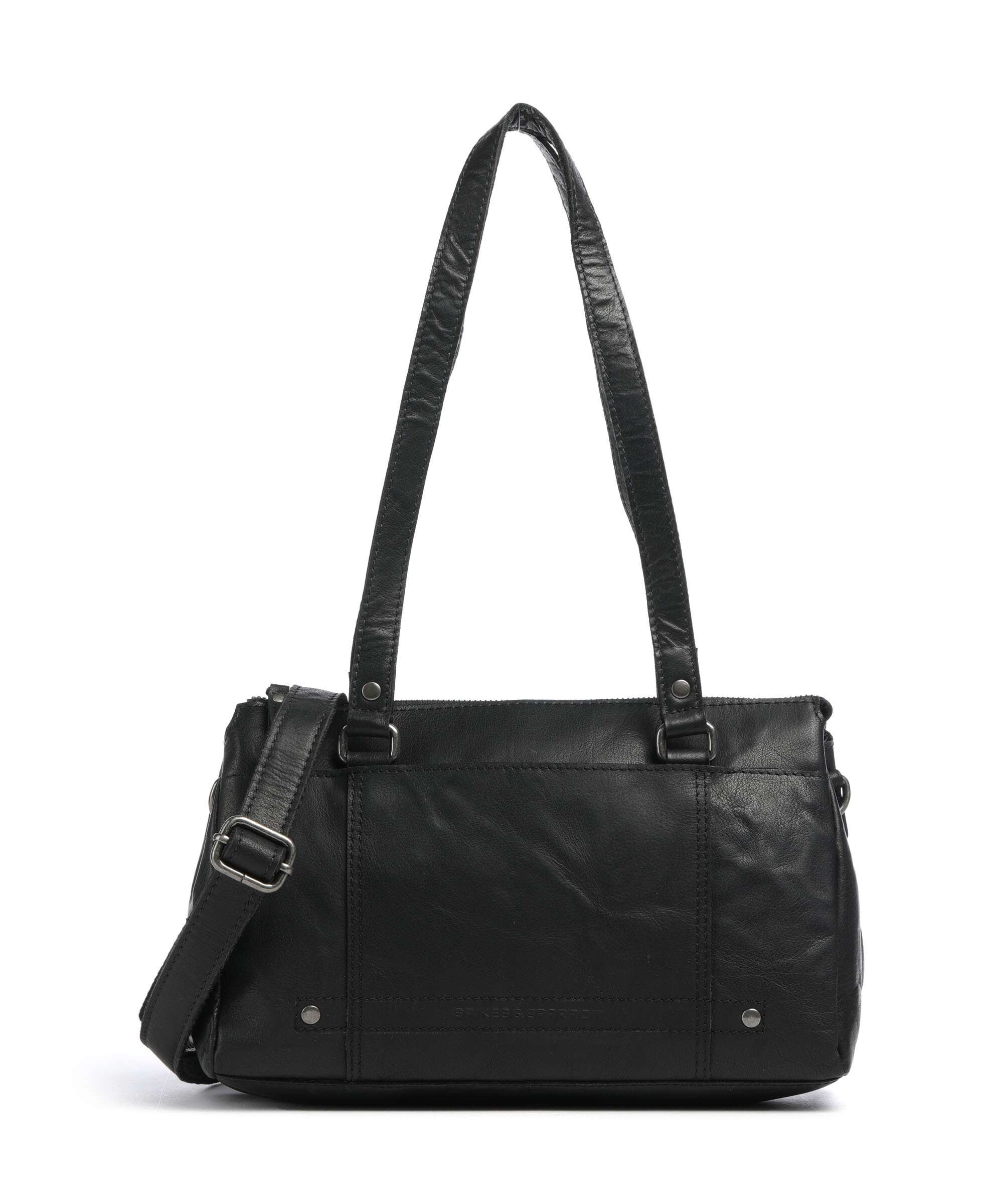 Spikes & Sparrow Bronco Jeannine Torba na ramię black