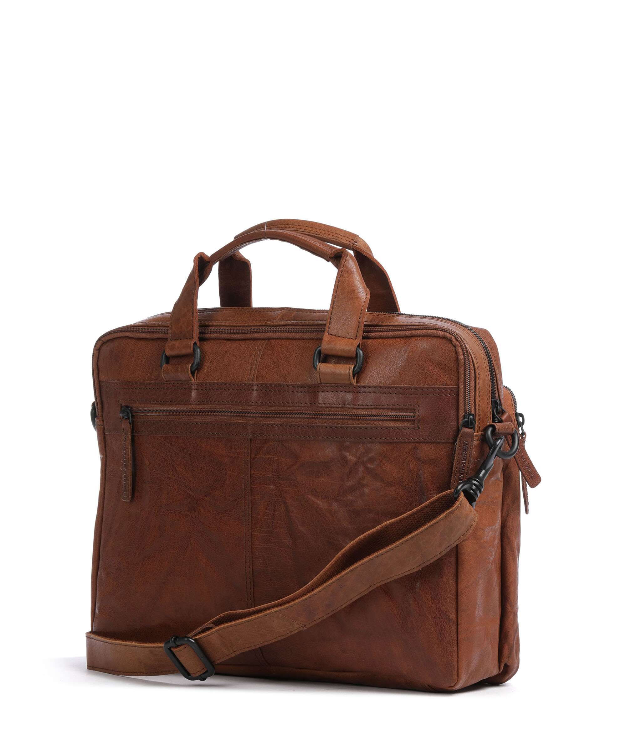 Spikes & Sparrow Bronco Kharter Torba na laptopa brandy - Image 2
