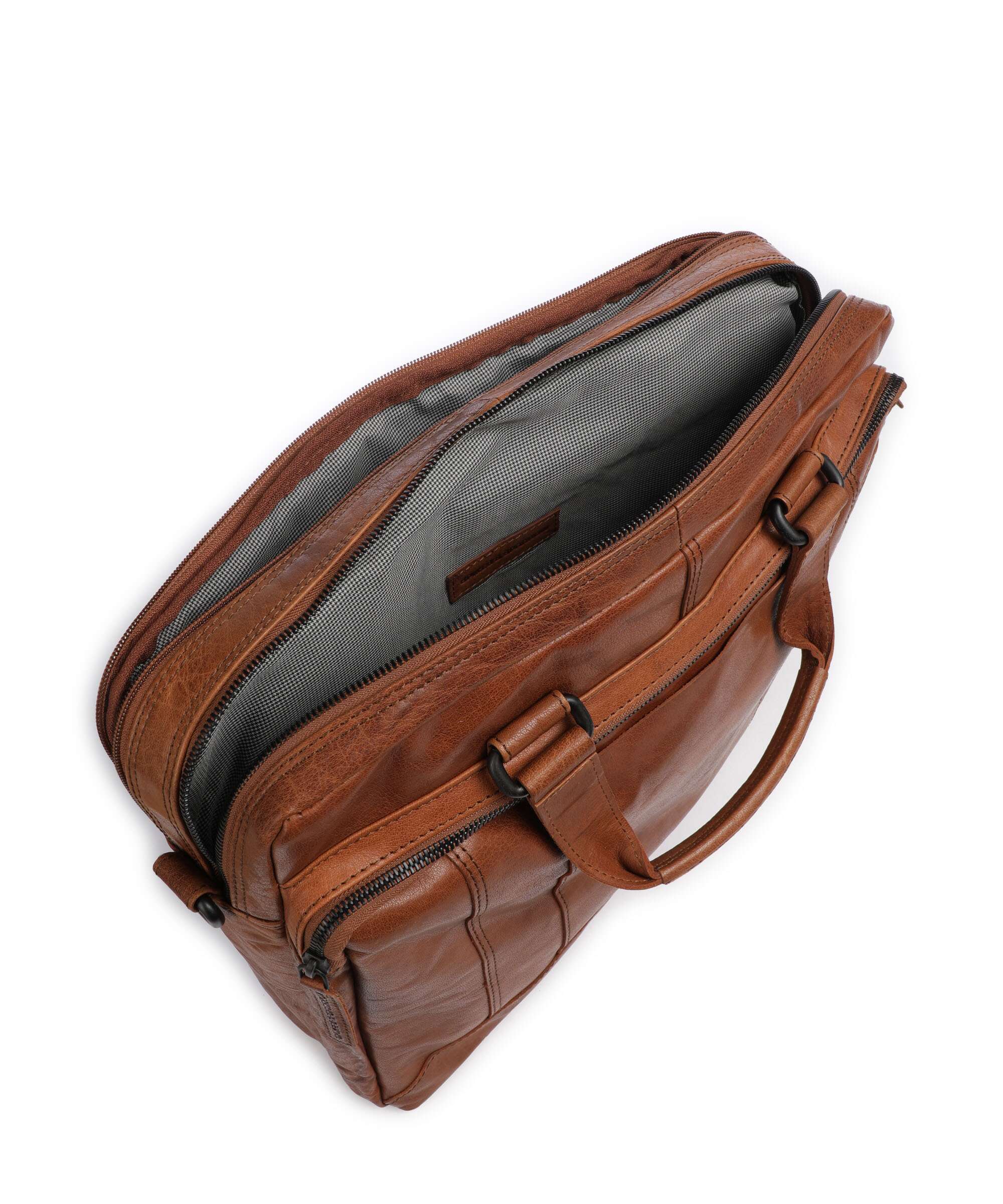 Spikes & Sparrow Bronco Kharter Torba na laptopa brandy - Image 7