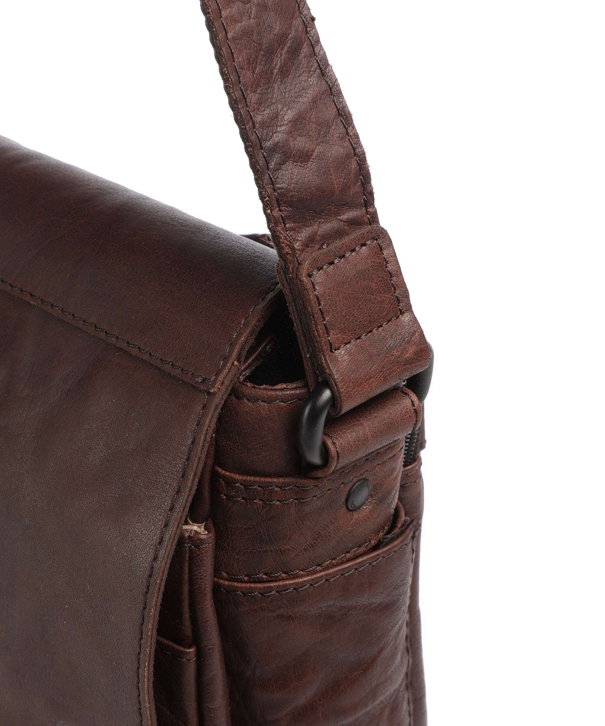 Spikes & Sparrow Bronco Ronn Listonoszka dark brown - Image 4