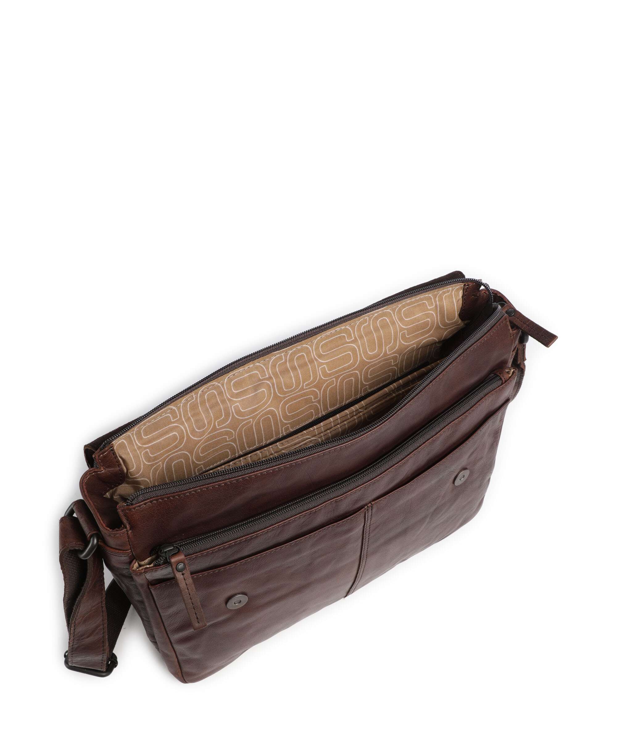 Spikes & Sparrow Bronco Ronn Listonoszka dark brown - Image 6
