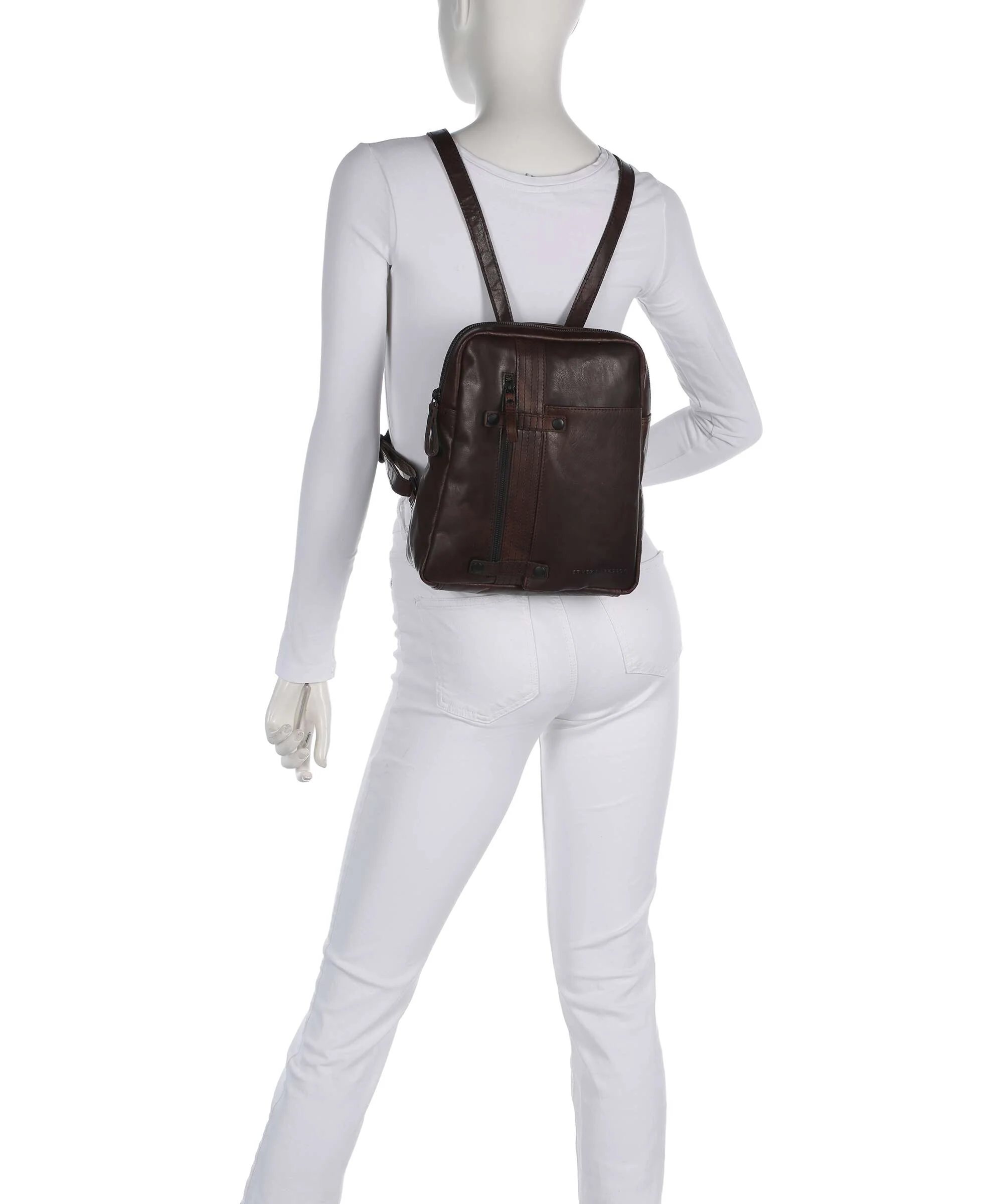 Spikes & Sparrow Bronco Roxy Plecak dark brown - Image 3