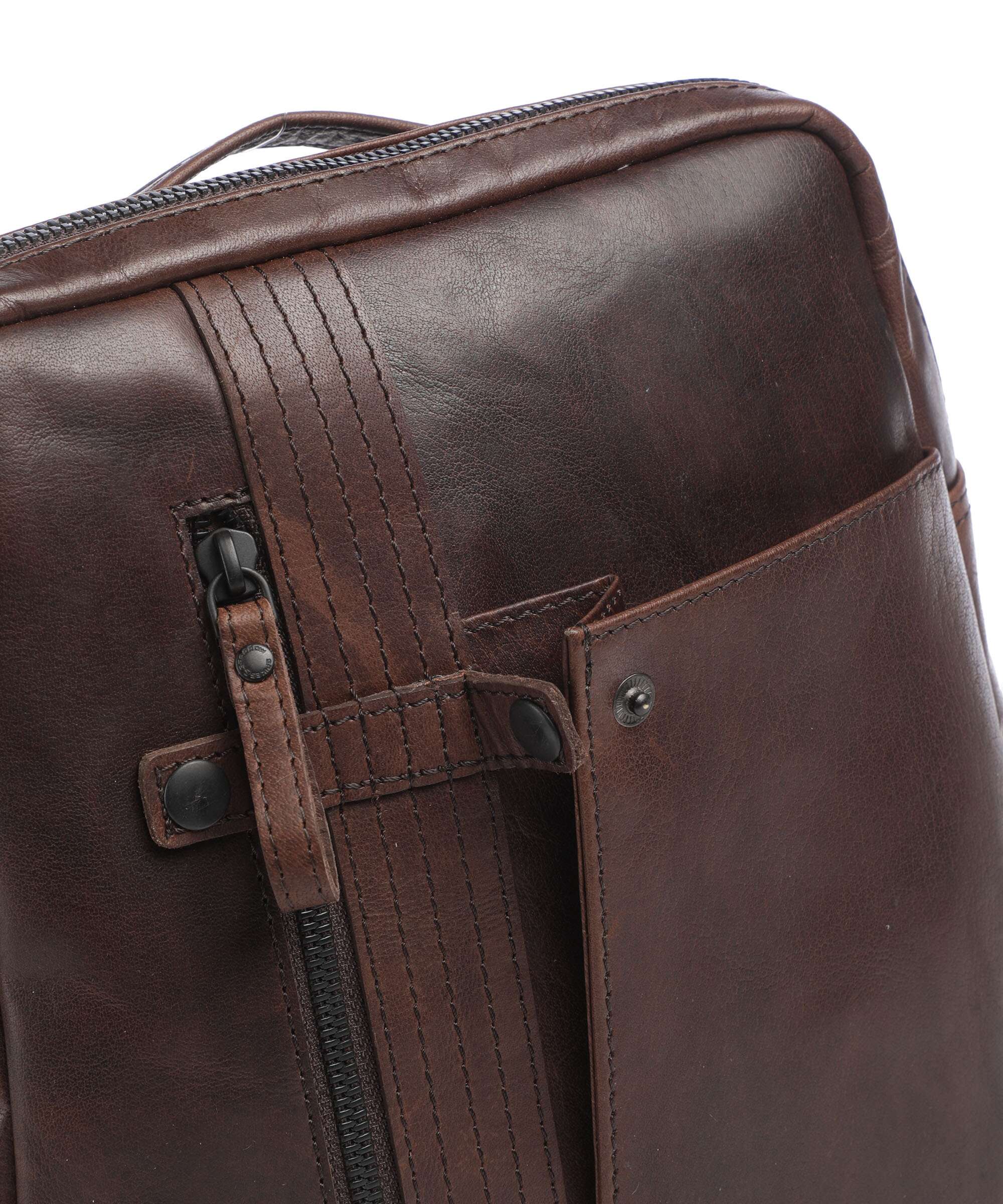 Spikes & Sparrow Bronco Roxy Plecak dark brown - Image 4