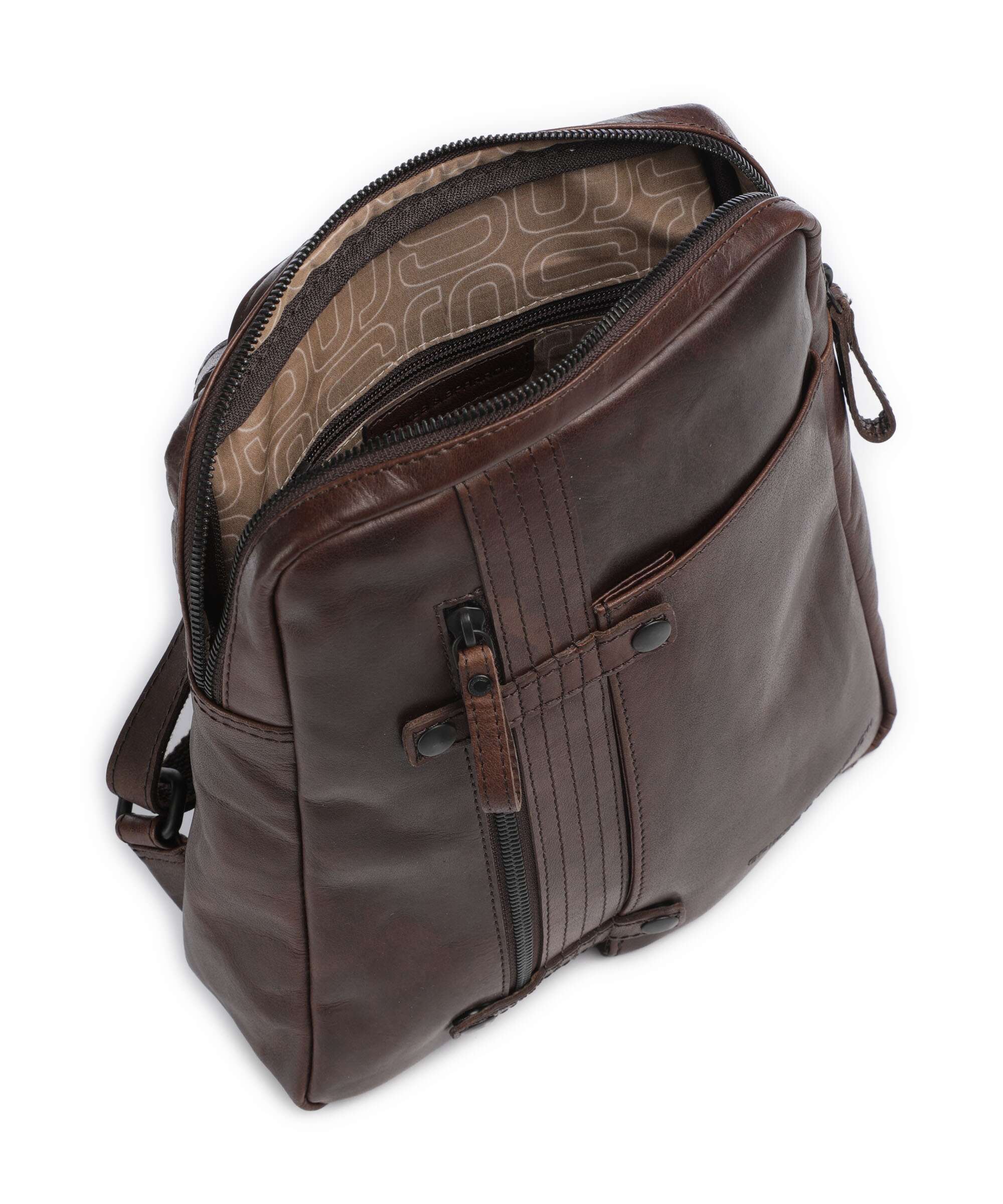 Spikes & Sparrow Bronco Roxy Plecak dark brown - Image 5