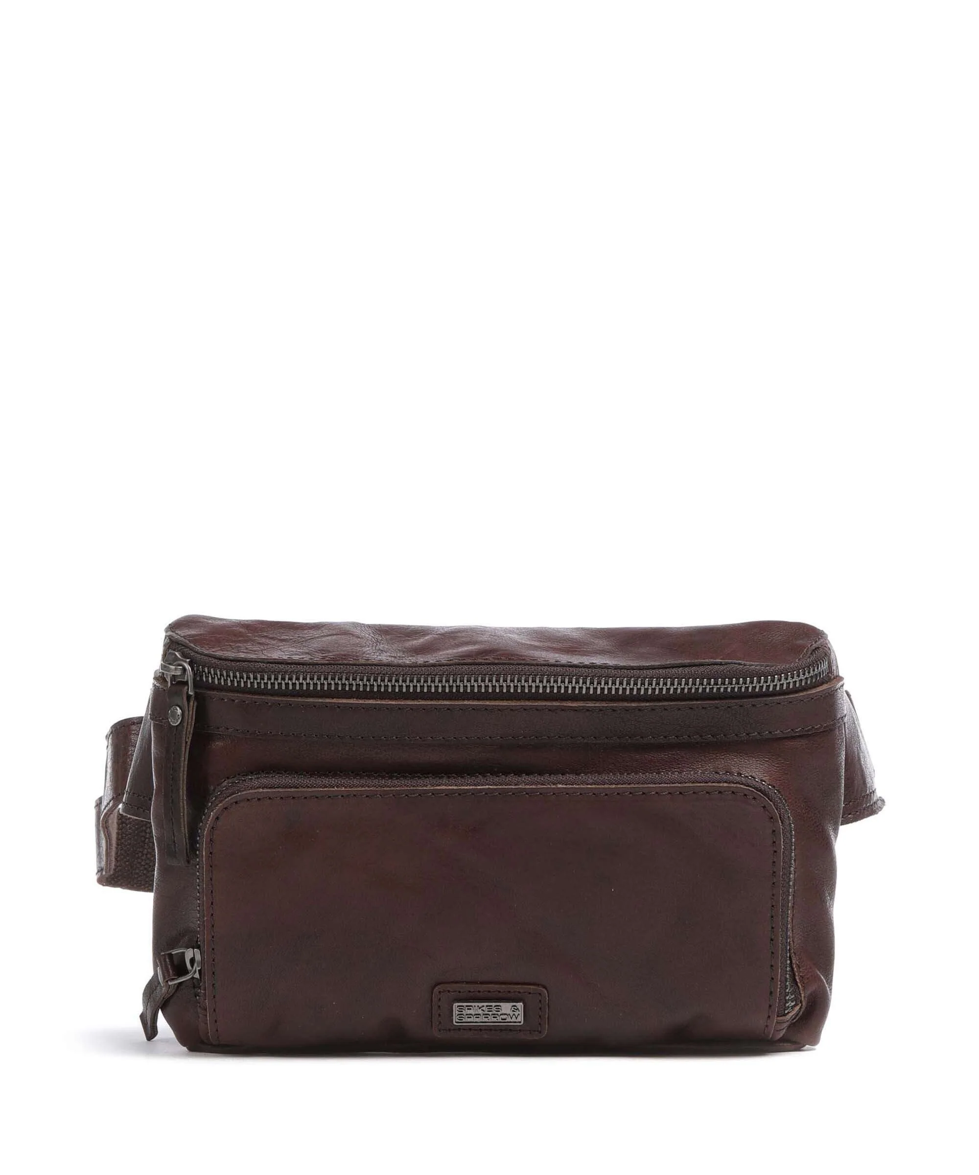 Spikes & Sparrow Bronco Saszetka nerka dark brown