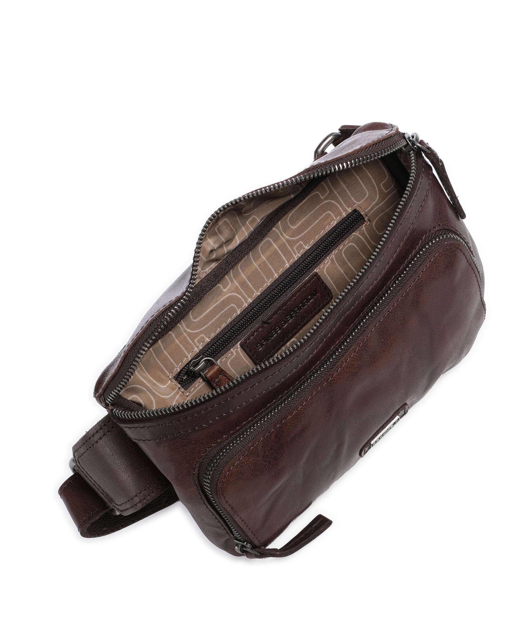 Spikes & Sparrow Bronco Saszetka nerka dark brown - Image 6