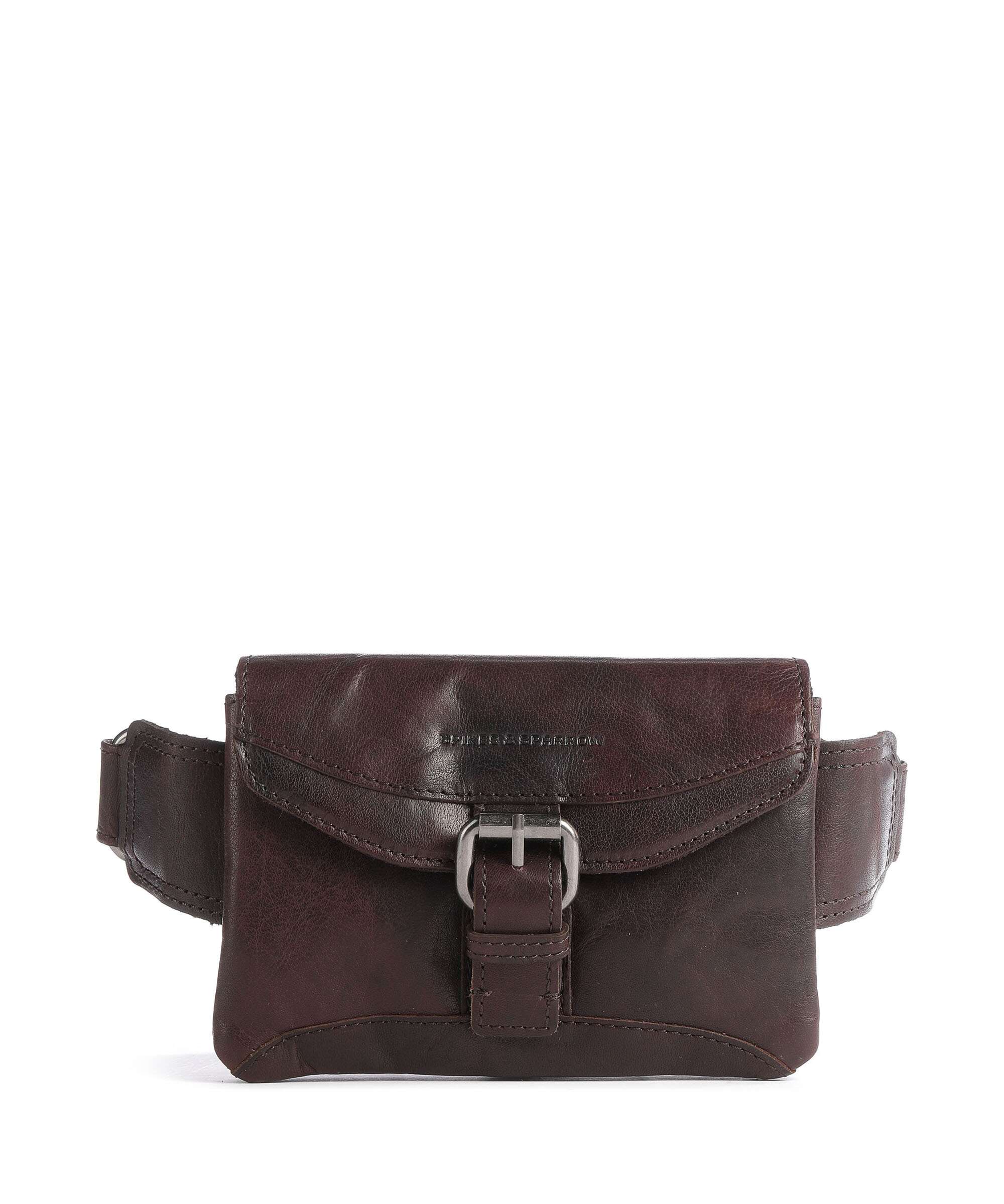 Spikes & Sparrow Bronco Saszetka nerka dark brown