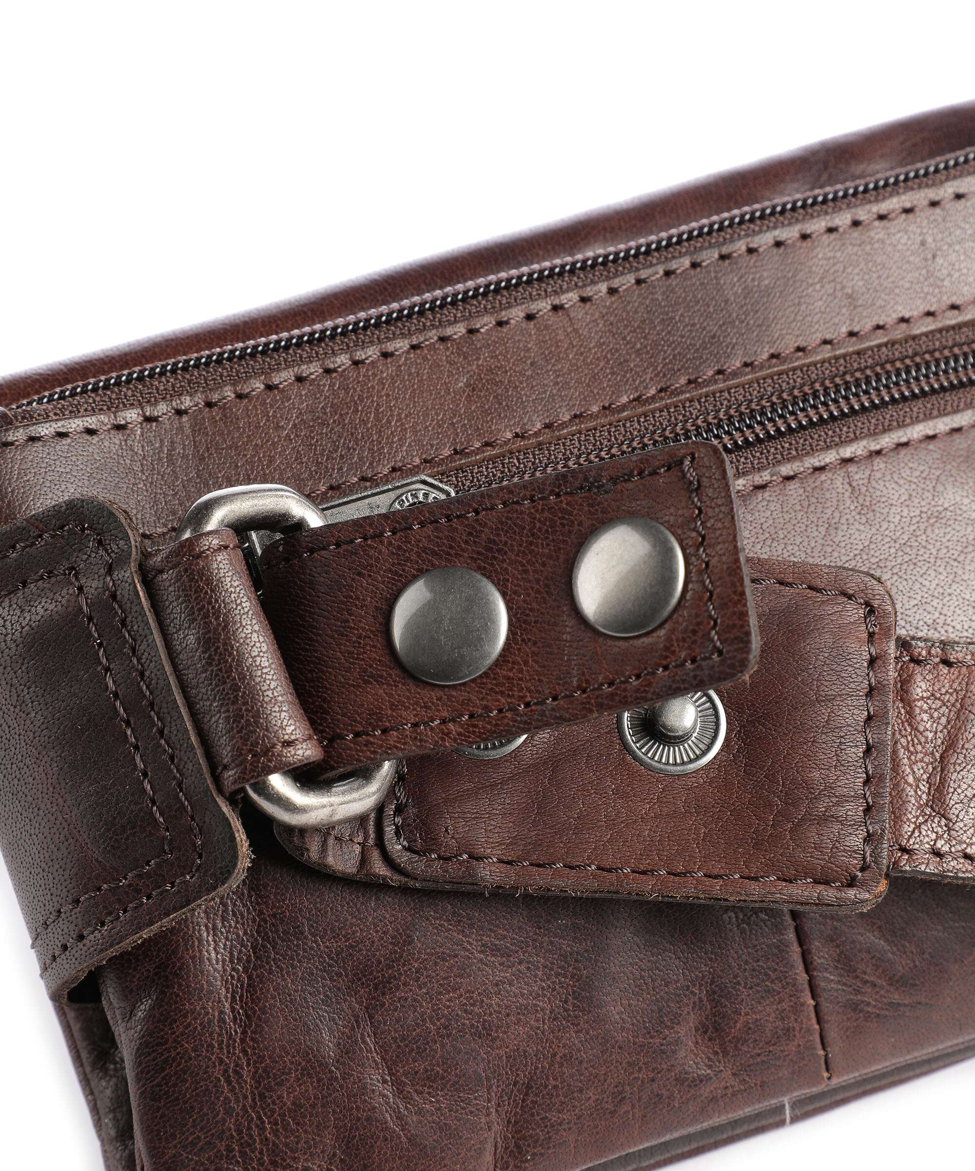 Spikes & Sparrow Bronco Saszetka nerka dark brown - Image 5