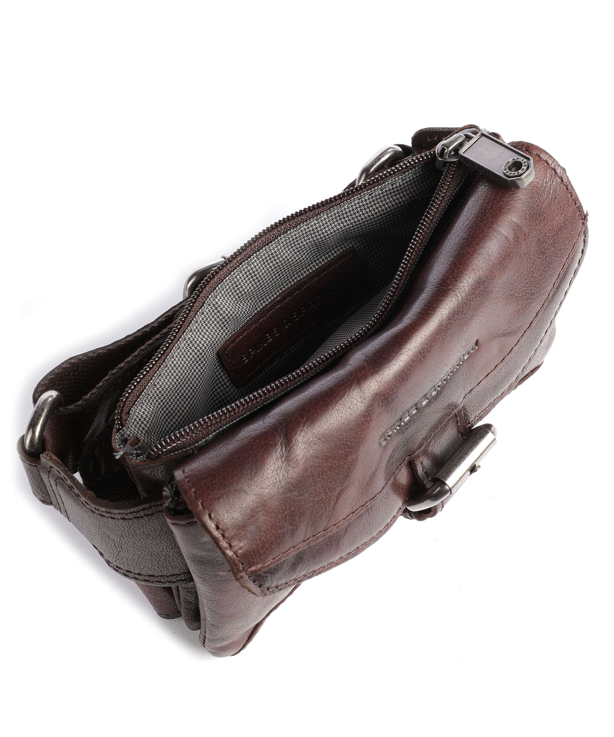 Spikes & Sparrow Bronco Saszetka nerka dark brown - Image 7