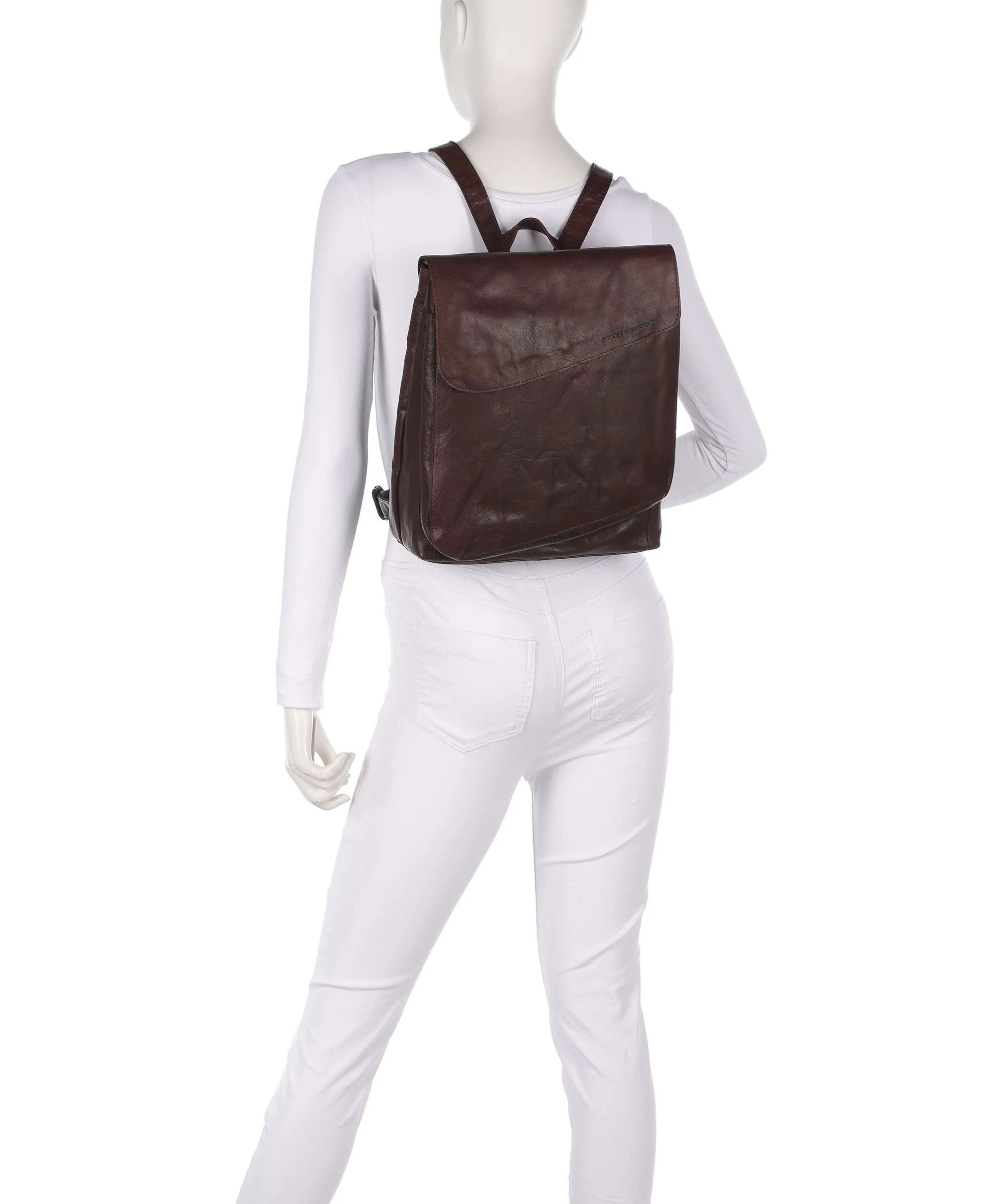 Spikes & Sparrow Bronco Tina Plecak dark brown - Image 3
