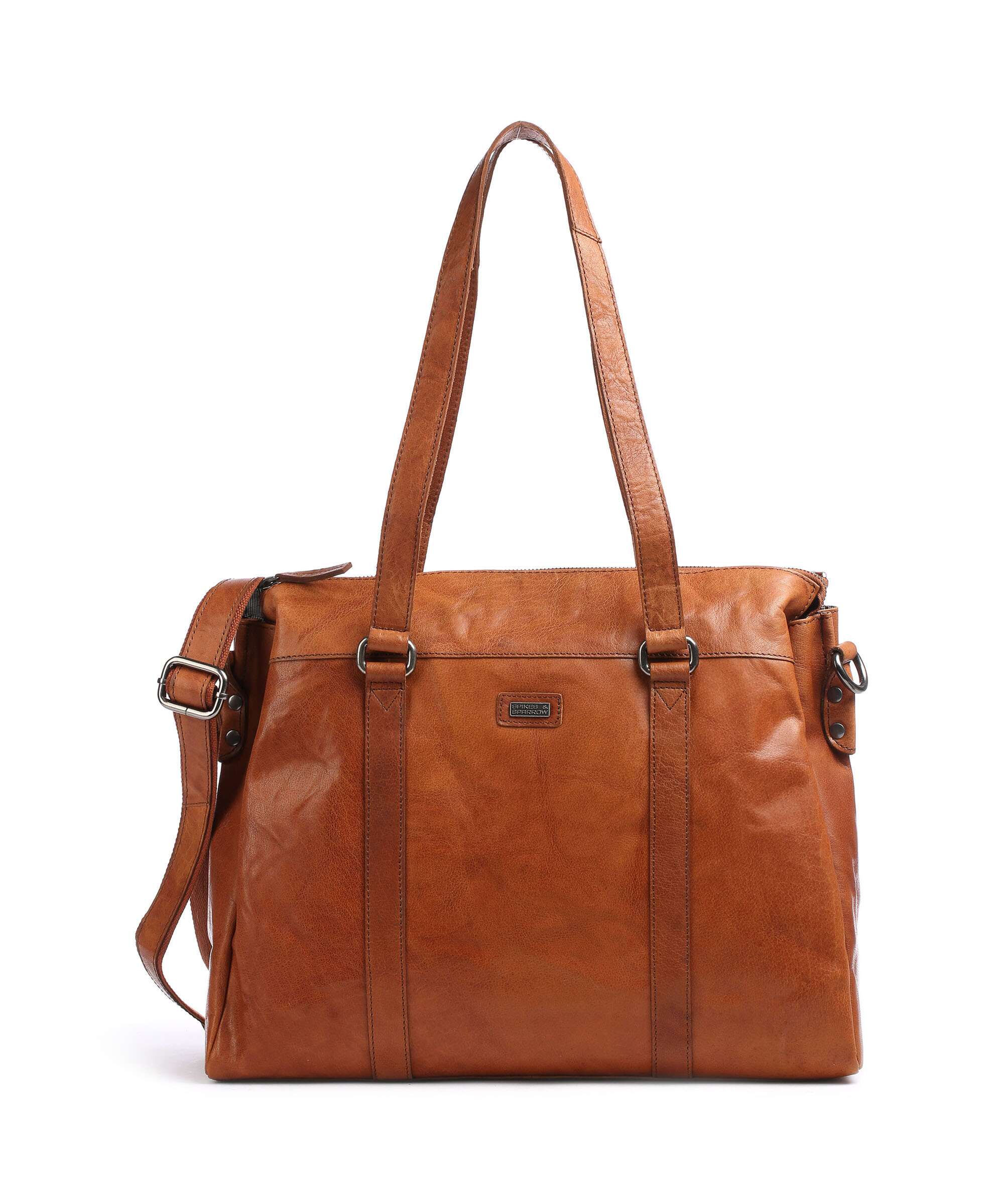 Spikes & Sparrow Bronco Torba na zakupy brandy