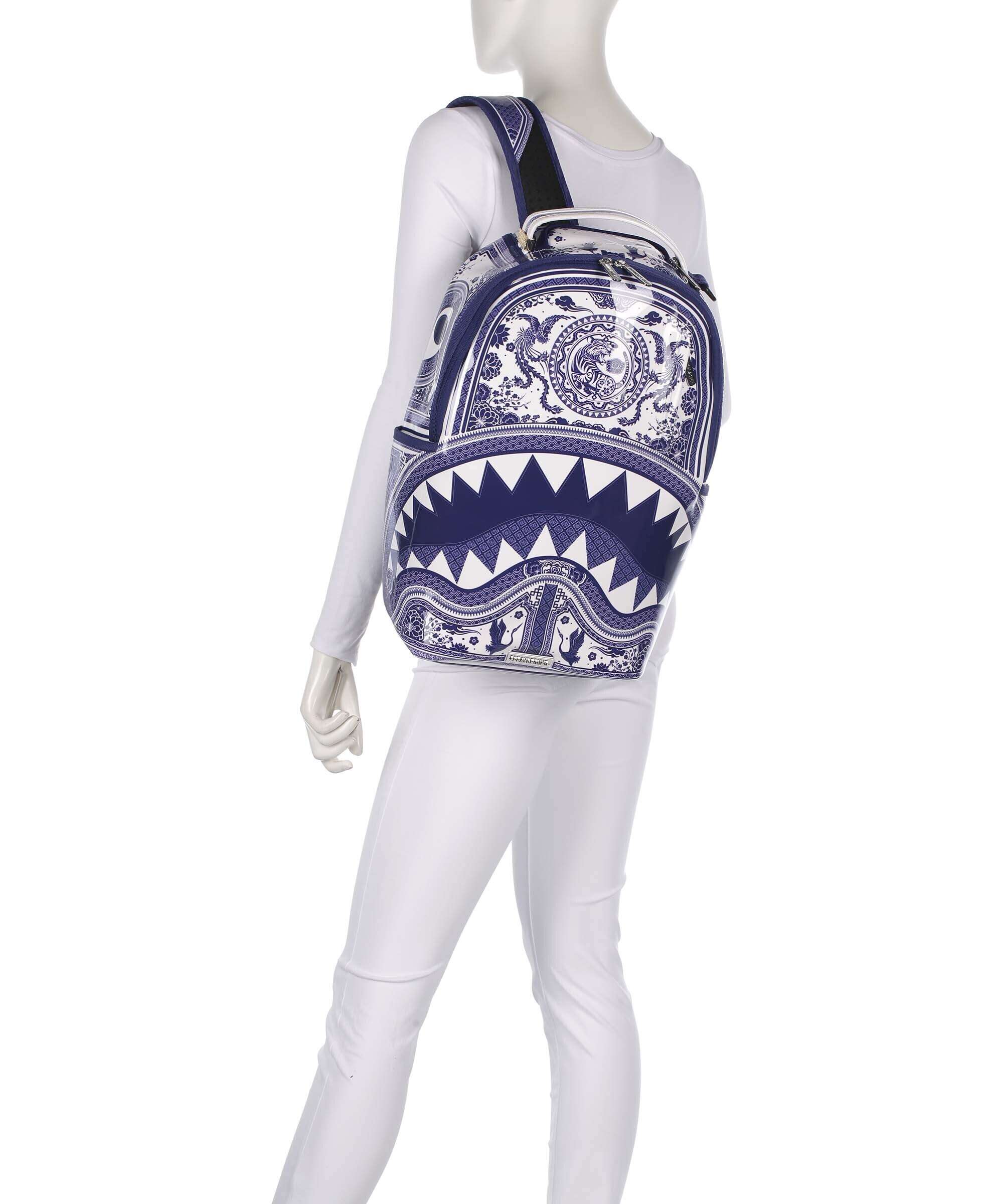 Sprayground 1 Off Bags Blue White Plecak multicolour - Image 3