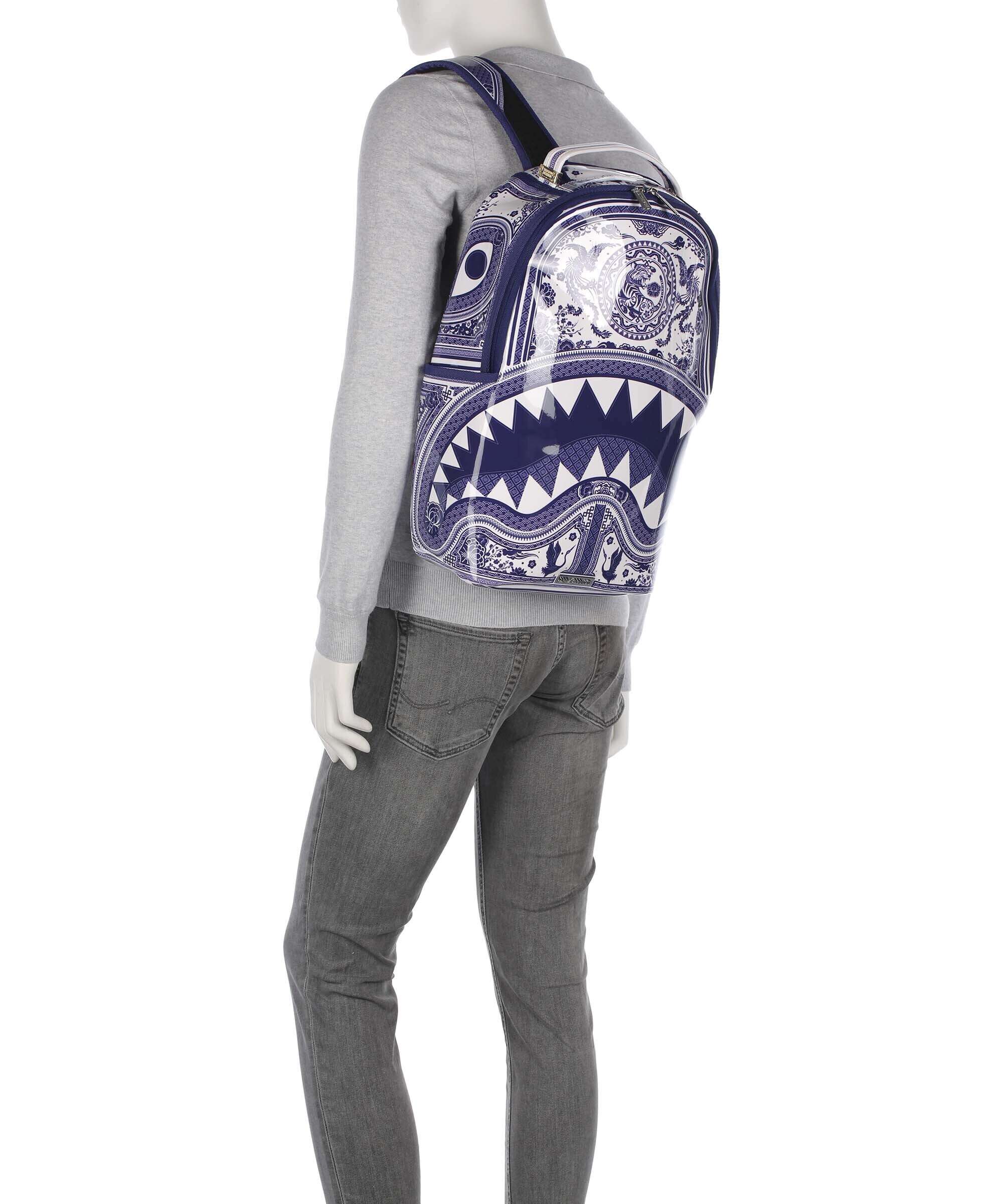 Sprayground 1 Off Bags Blue White Plecak multicolour - Image 4