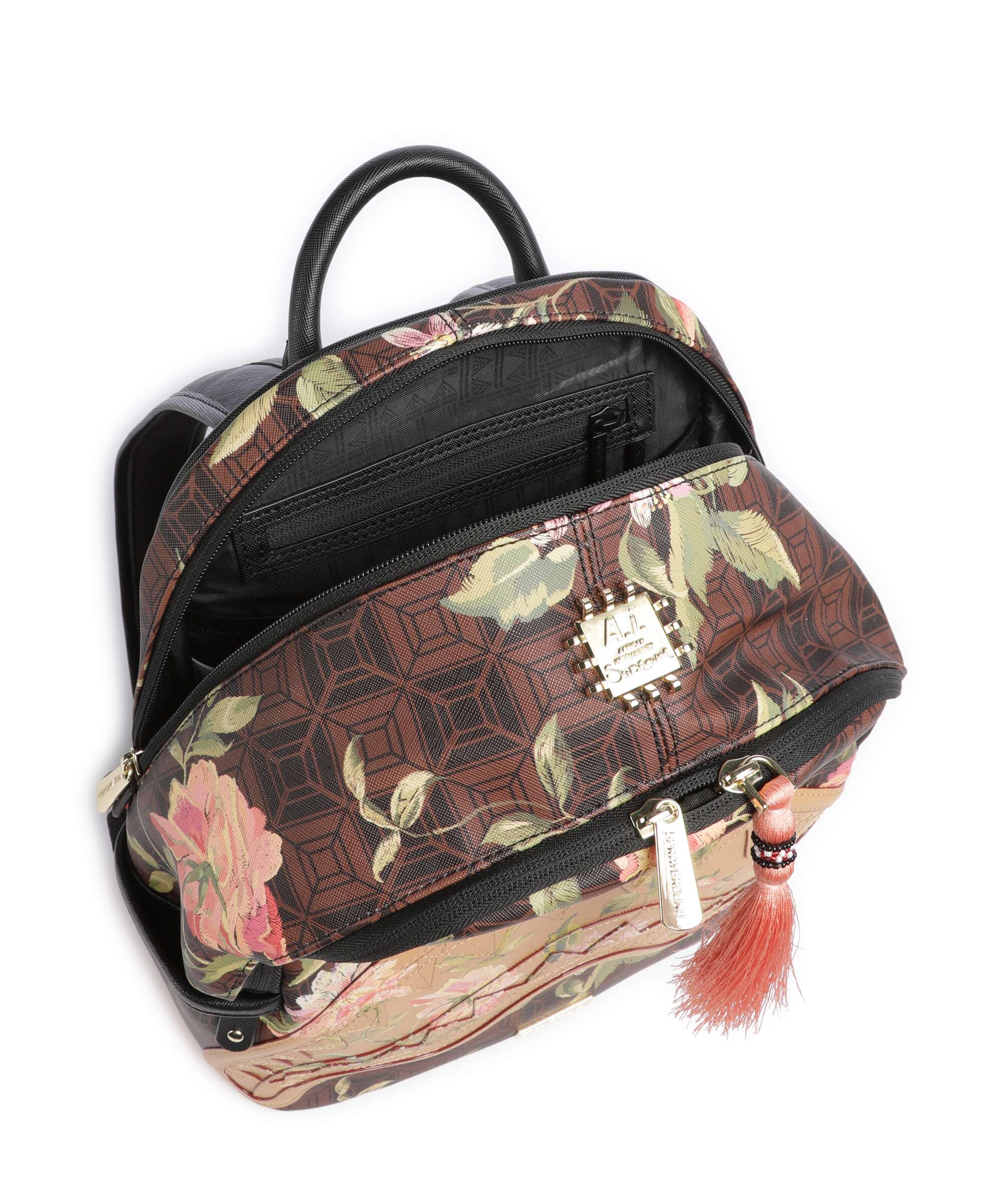 Sprayground AI Henny Floral Plecak brown - Image 4