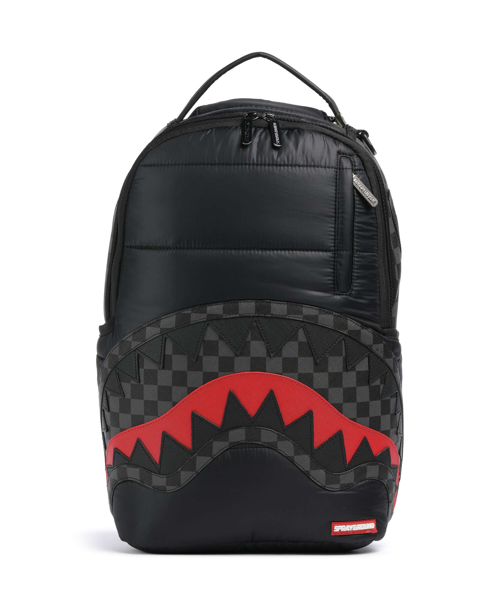 Sprayground Black Puffer Check Plecak black/grey
