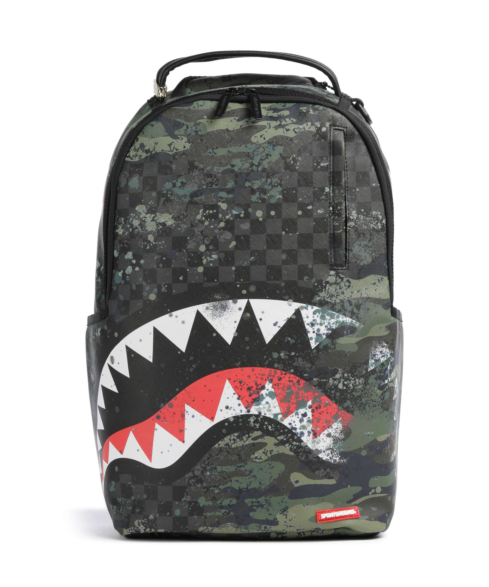 Sprayground Camo Splash Plecak green