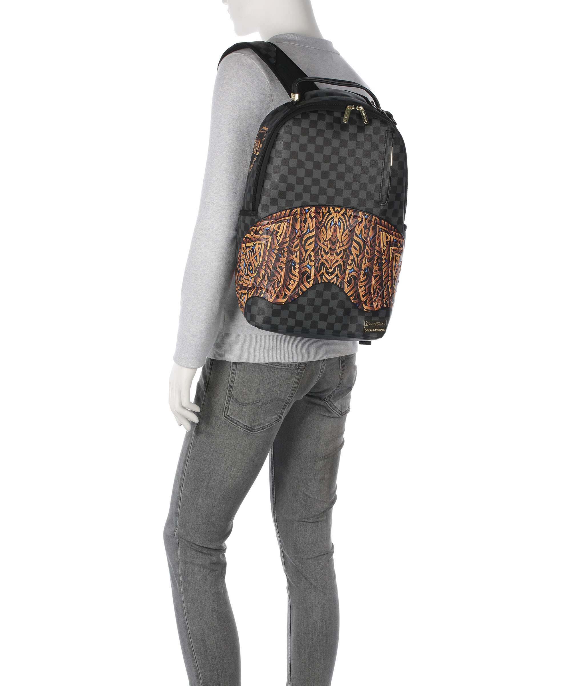 Sprayground DIAA Plecak black/grey - Image 3