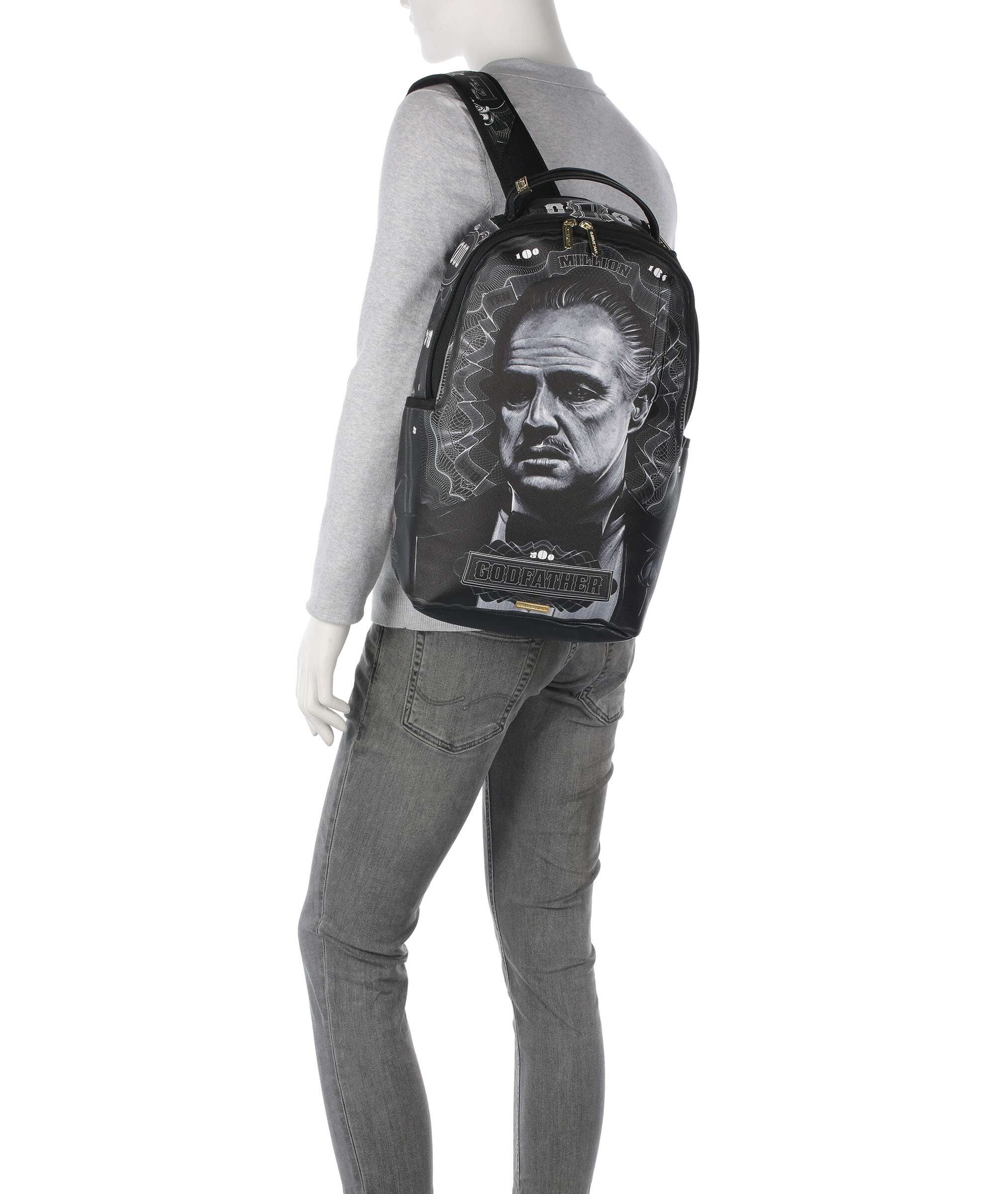 Sprayground Godfather Money Plecak black - Image 3
